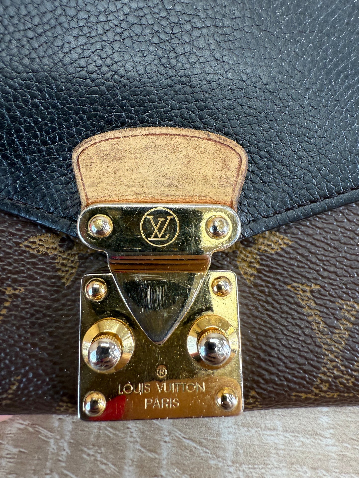 Louis Vuitton Monogram Macassar Pallas Wallet