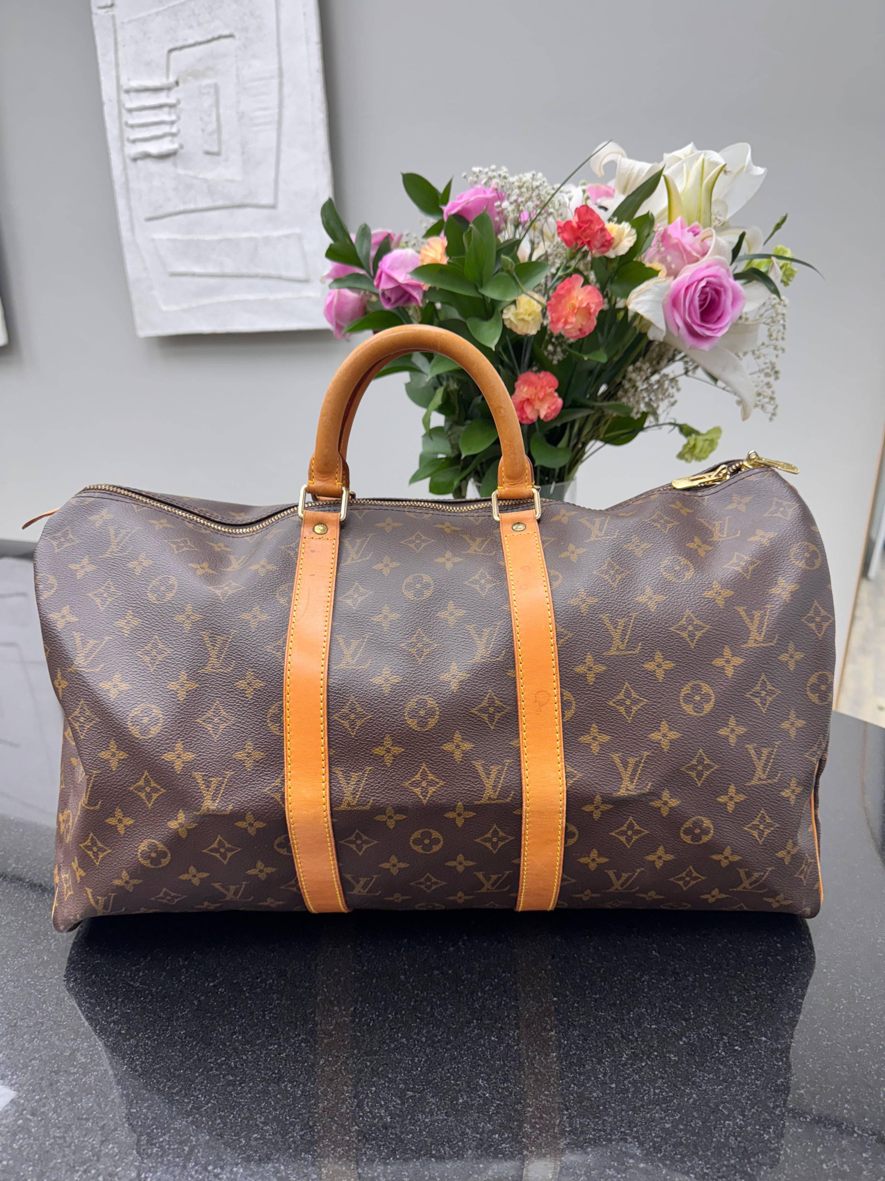 Louis Vuitton Monogram Keepall 50