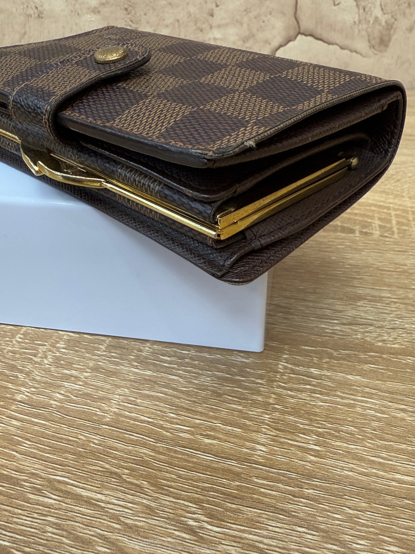 Louis Vuitton Damier Ebene French Wallet