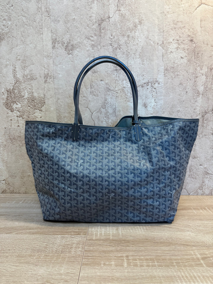 Goyard Grey Goyardine Leather Saint Louis GM Tote