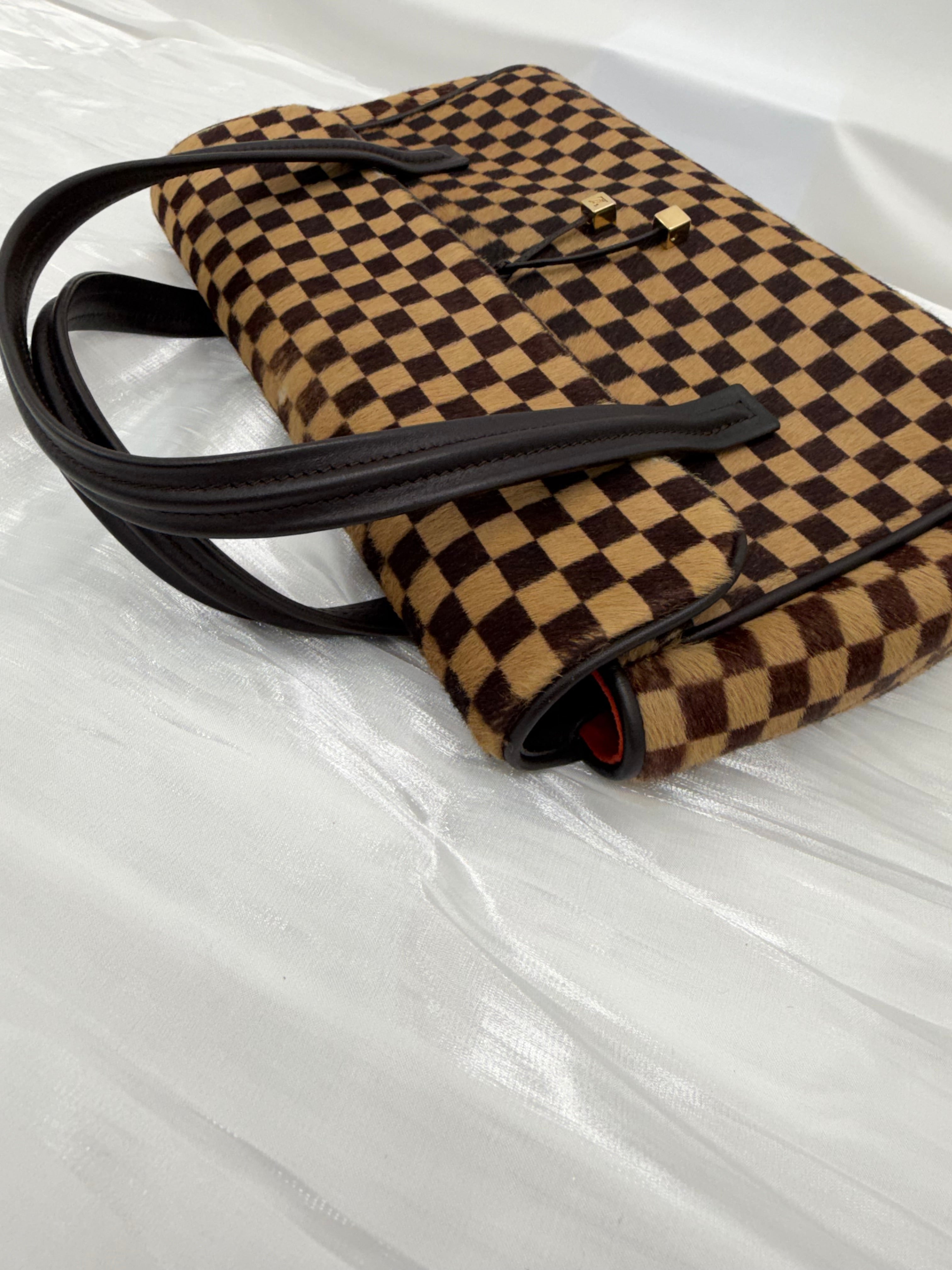 Louis Vuitton Damier Sauvage Lionne Handbag