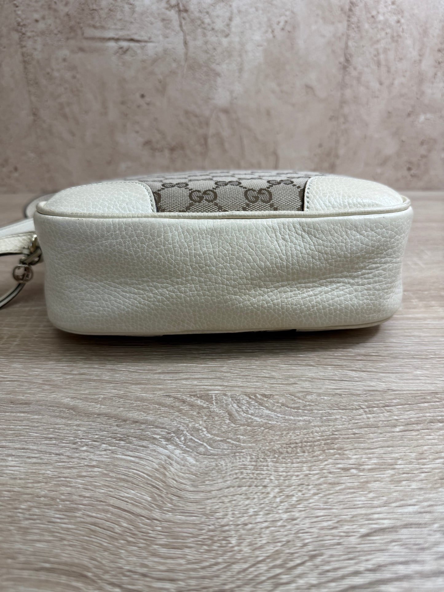 Gucci Beige Canvas Bree Crossbody