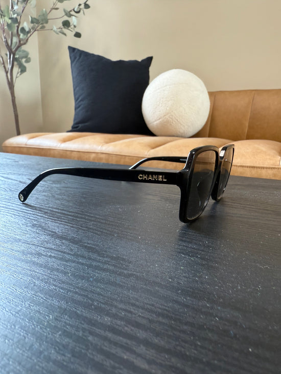 Chanel Black Women’s Oversized Sunglasses