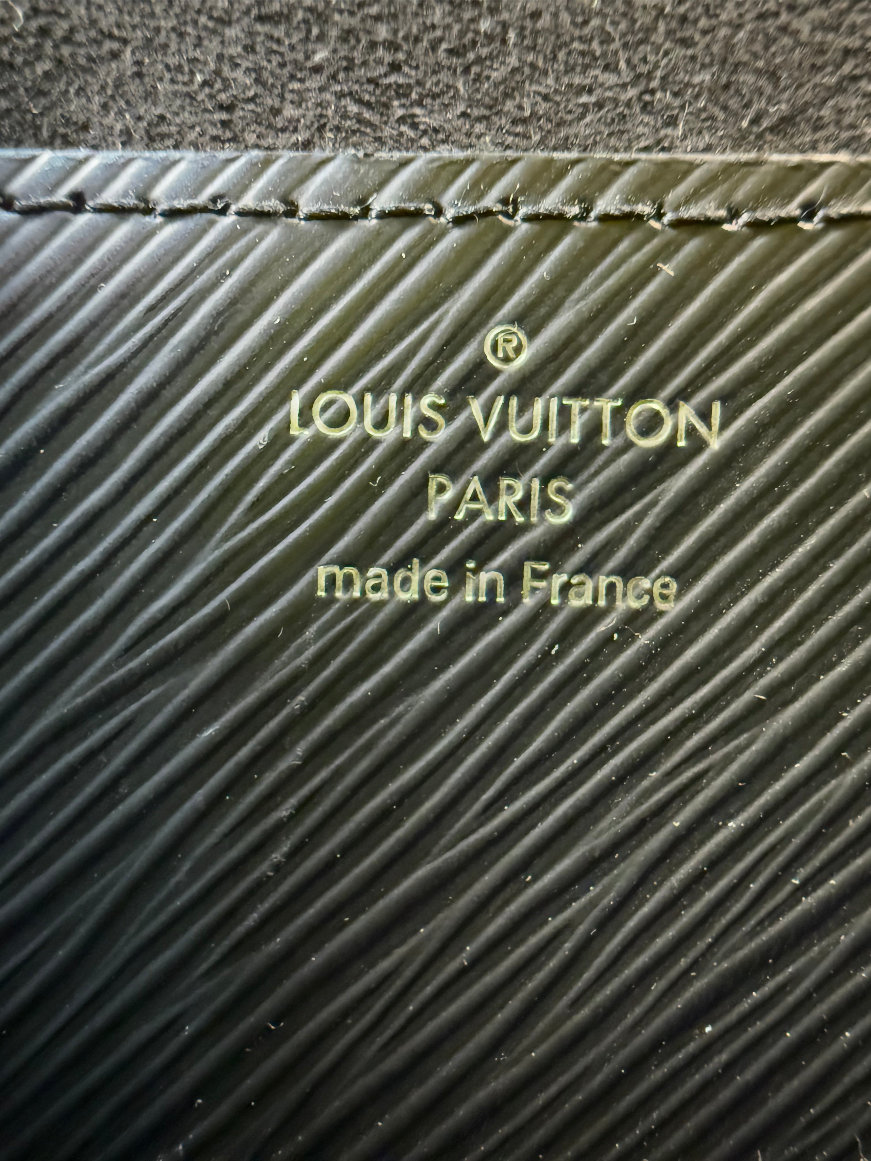 Louis Vuitton Black Epi Twist MM Bag