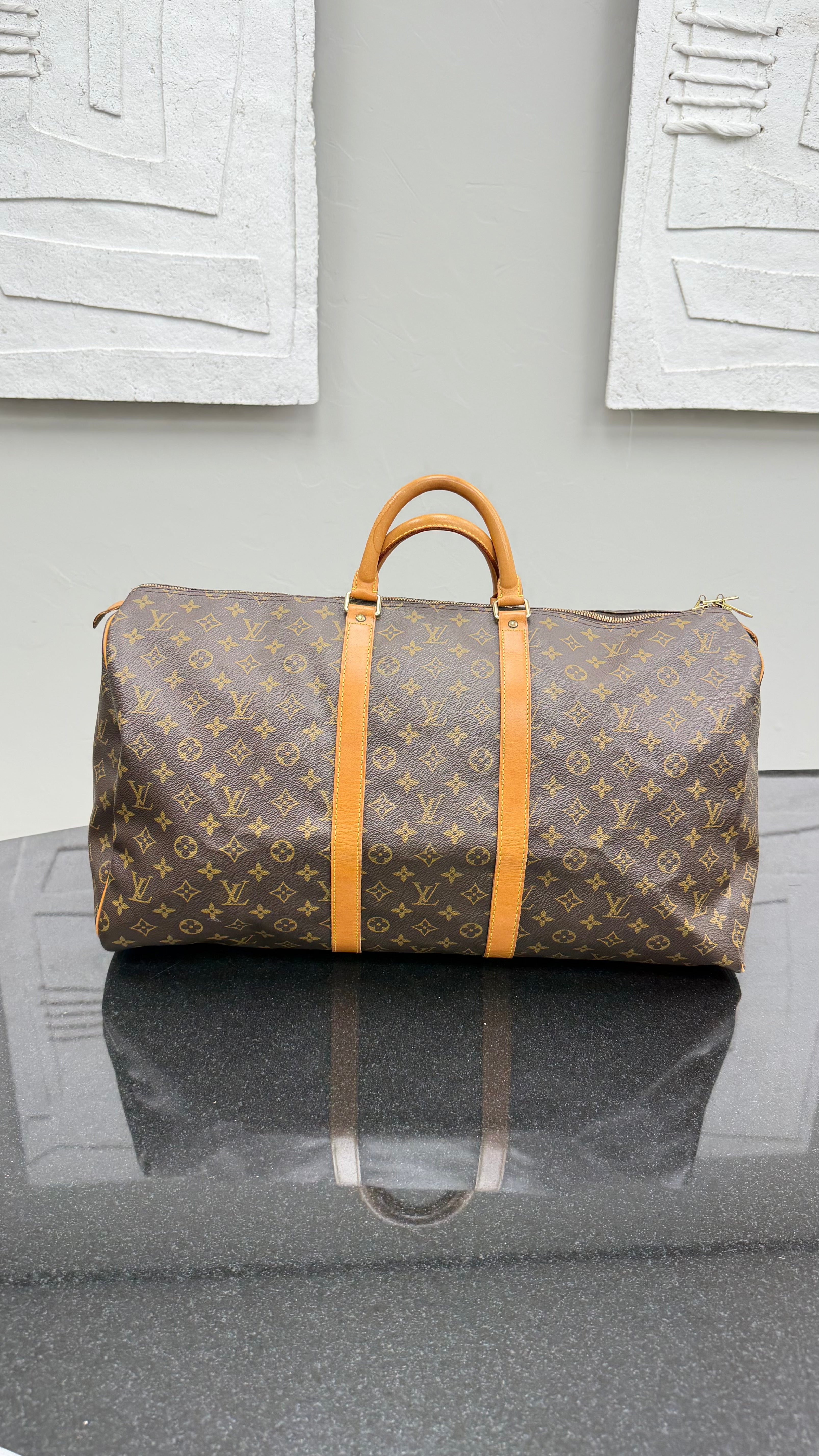 Louis Vuitton Monogram Keepall 55