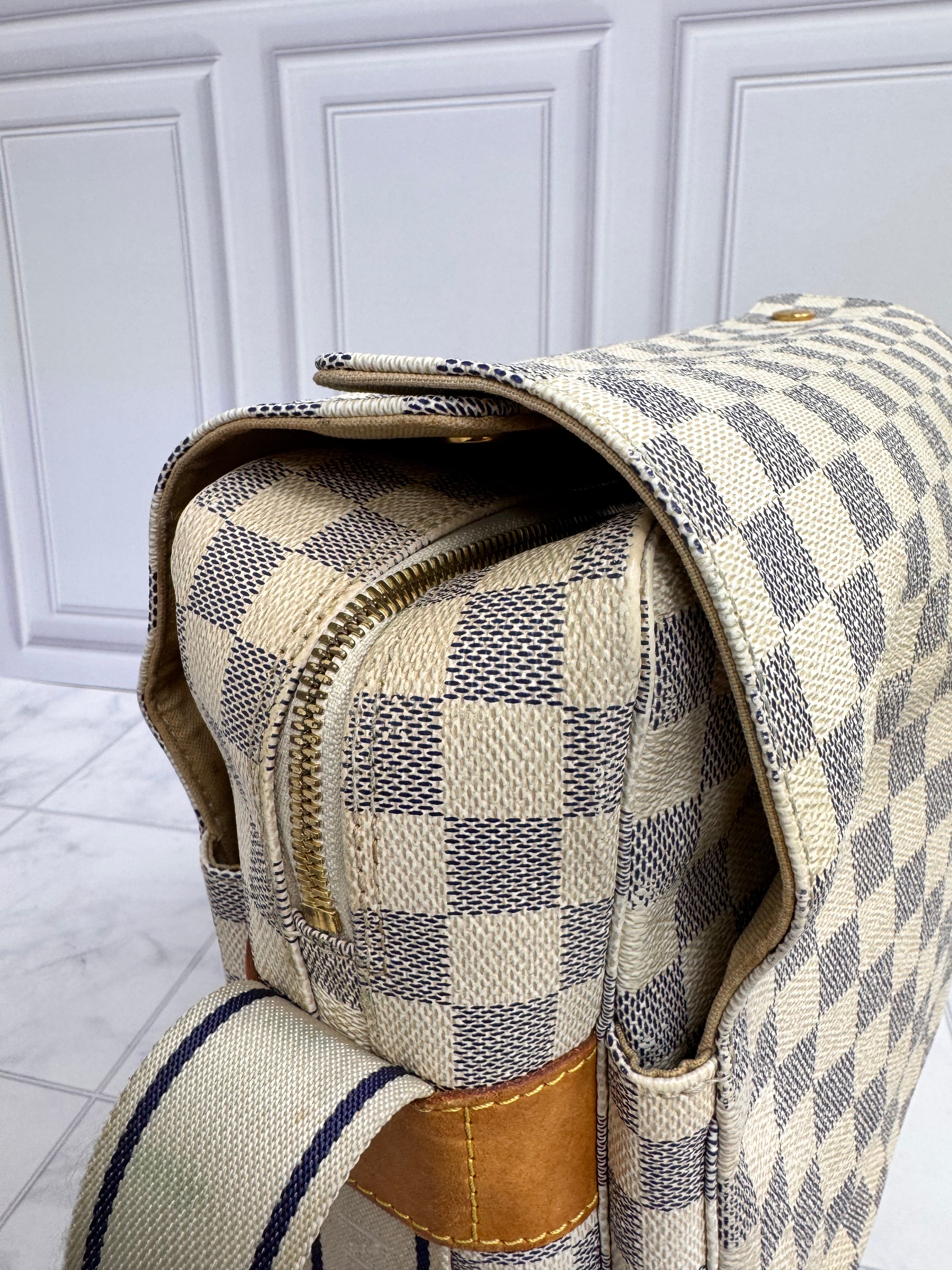 Louis Vuitton Damier Azur Naviglio Crossbody Bag