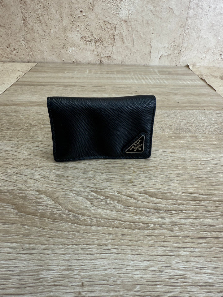 Prada Black Leather Wallet