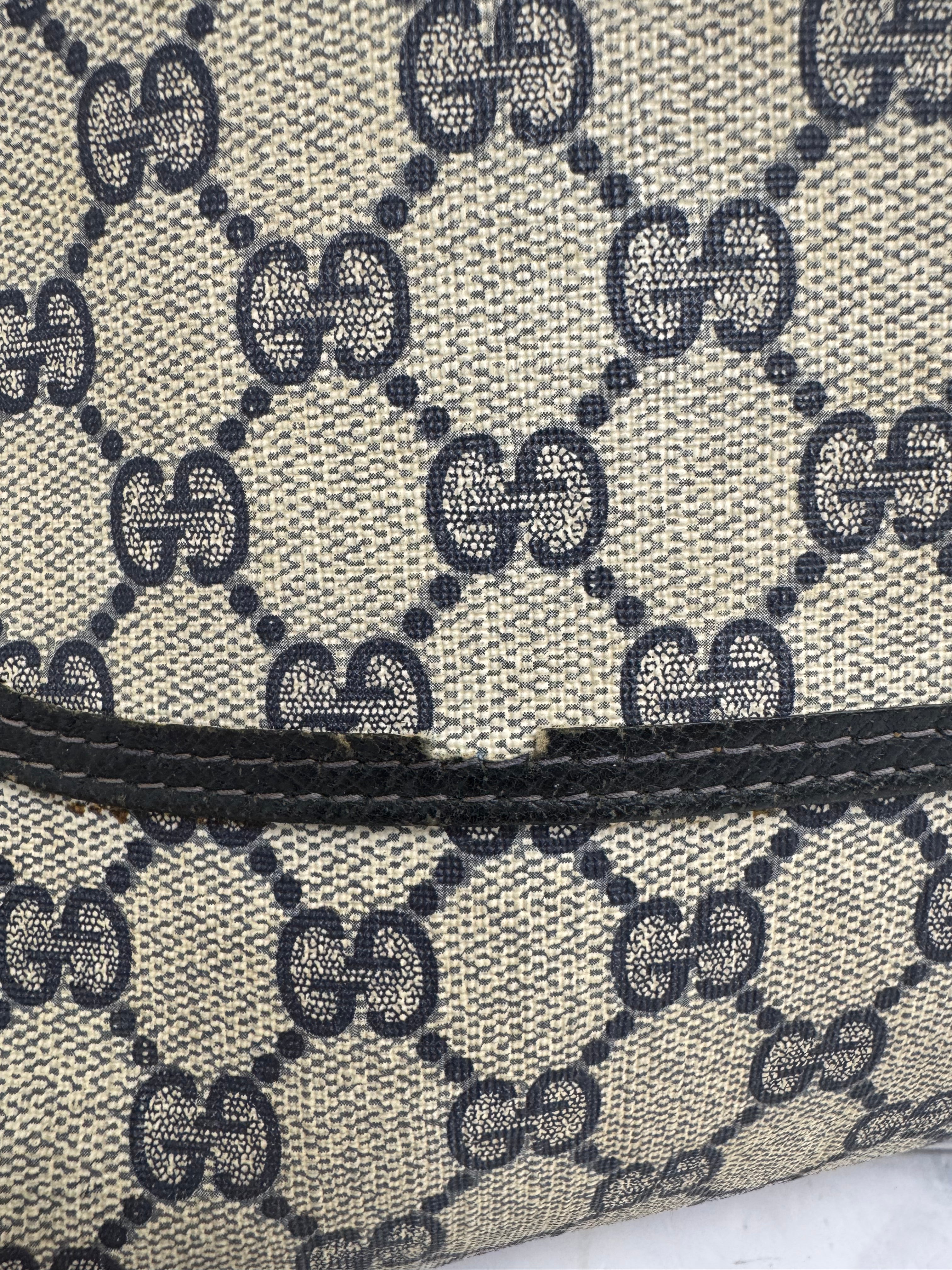 Gucci GG Supreme Sherry Line Tote Bag