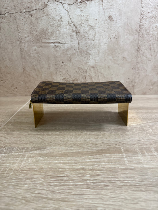 Louis Vuitton Damier Ebene Zippy Long Wallet