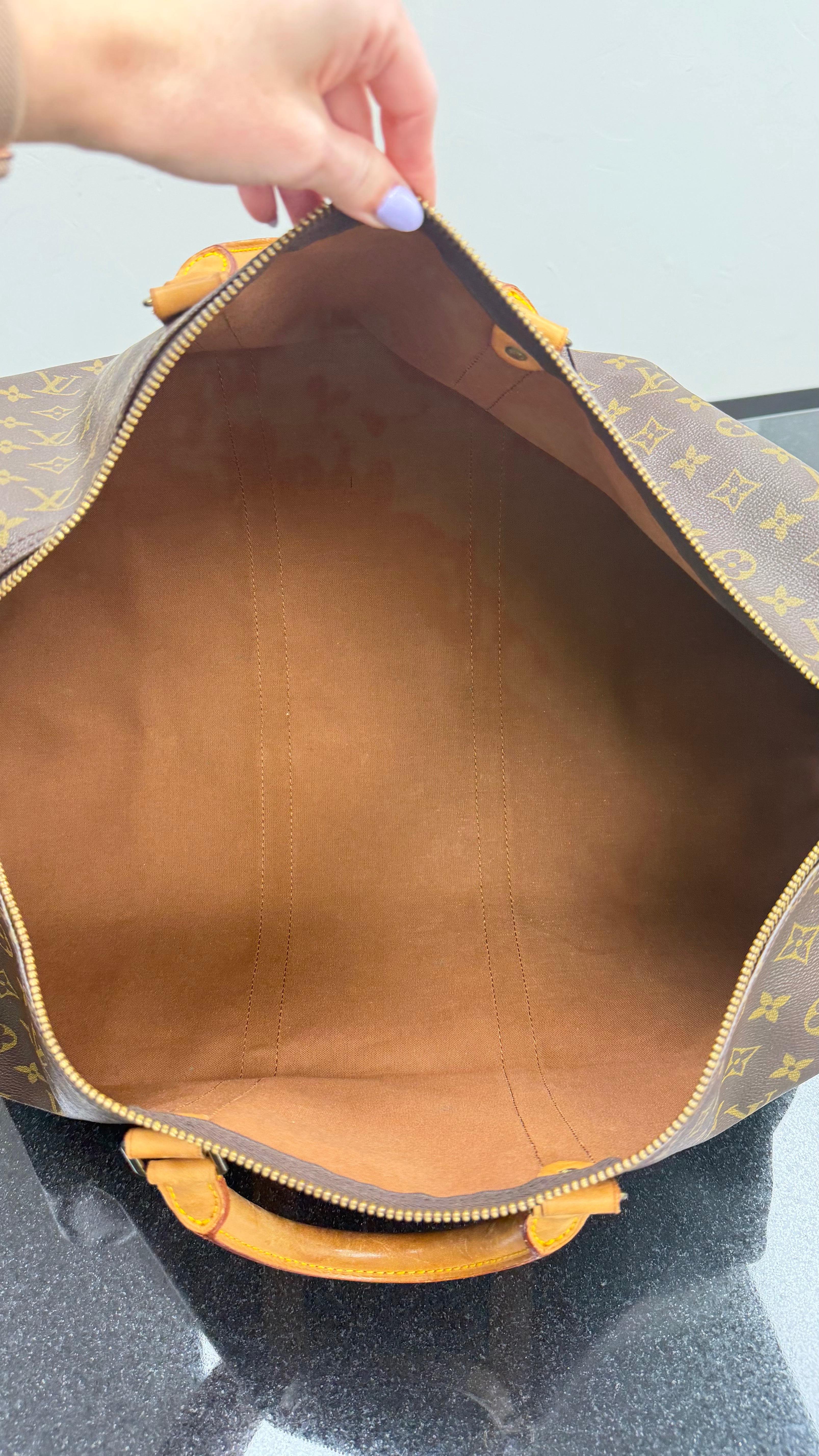 Louis Vuitton Monogram Keepall 55