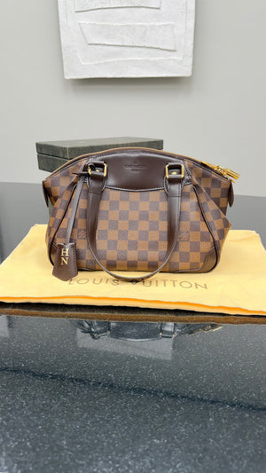 *DONS DROP* LIKE NEW - Louis Vuitton Damier Ebene Verona PM Handbag