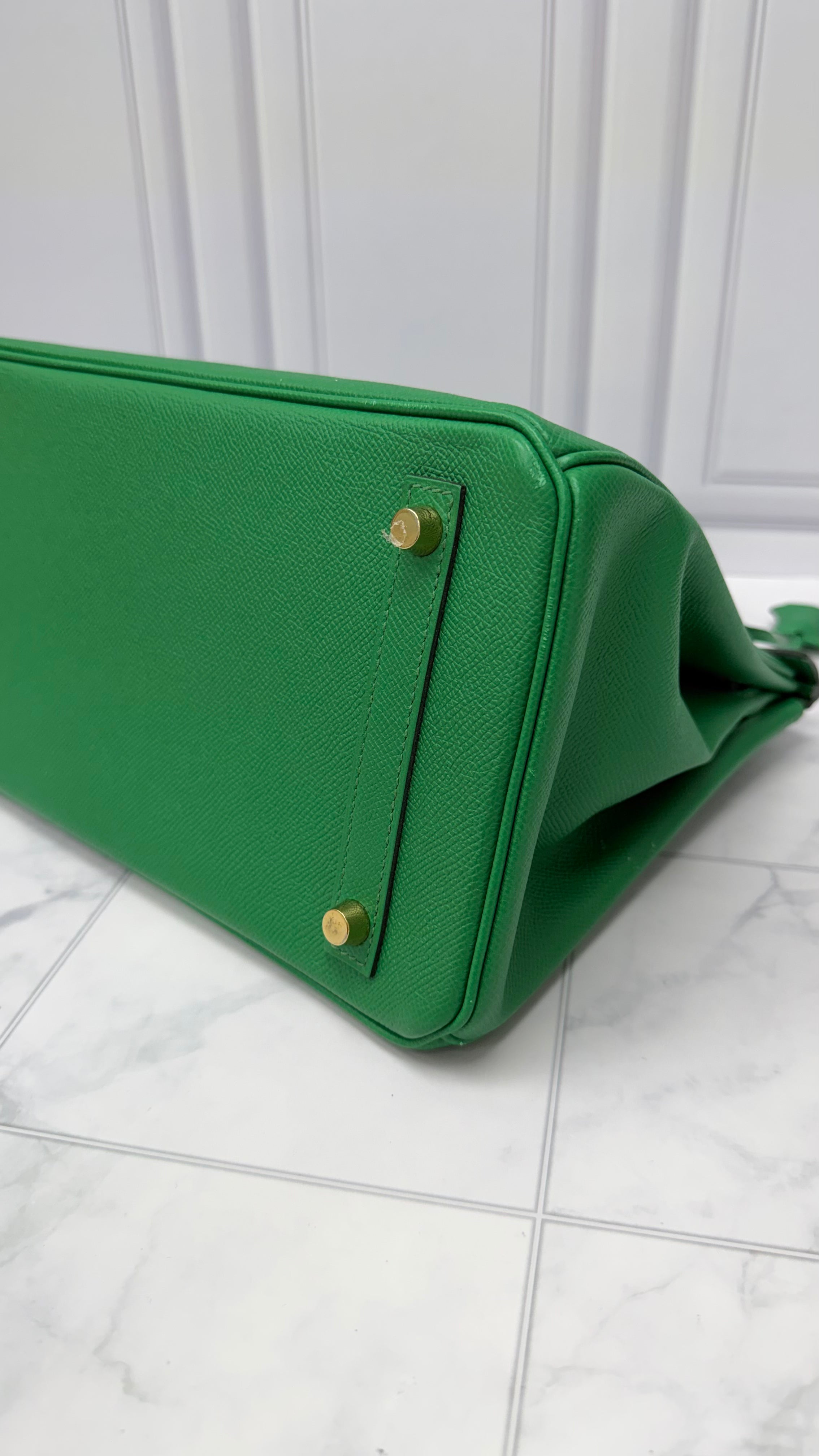 *DONS DROP* Hermes Vert Vertigo Epsom Leather Birkin 30