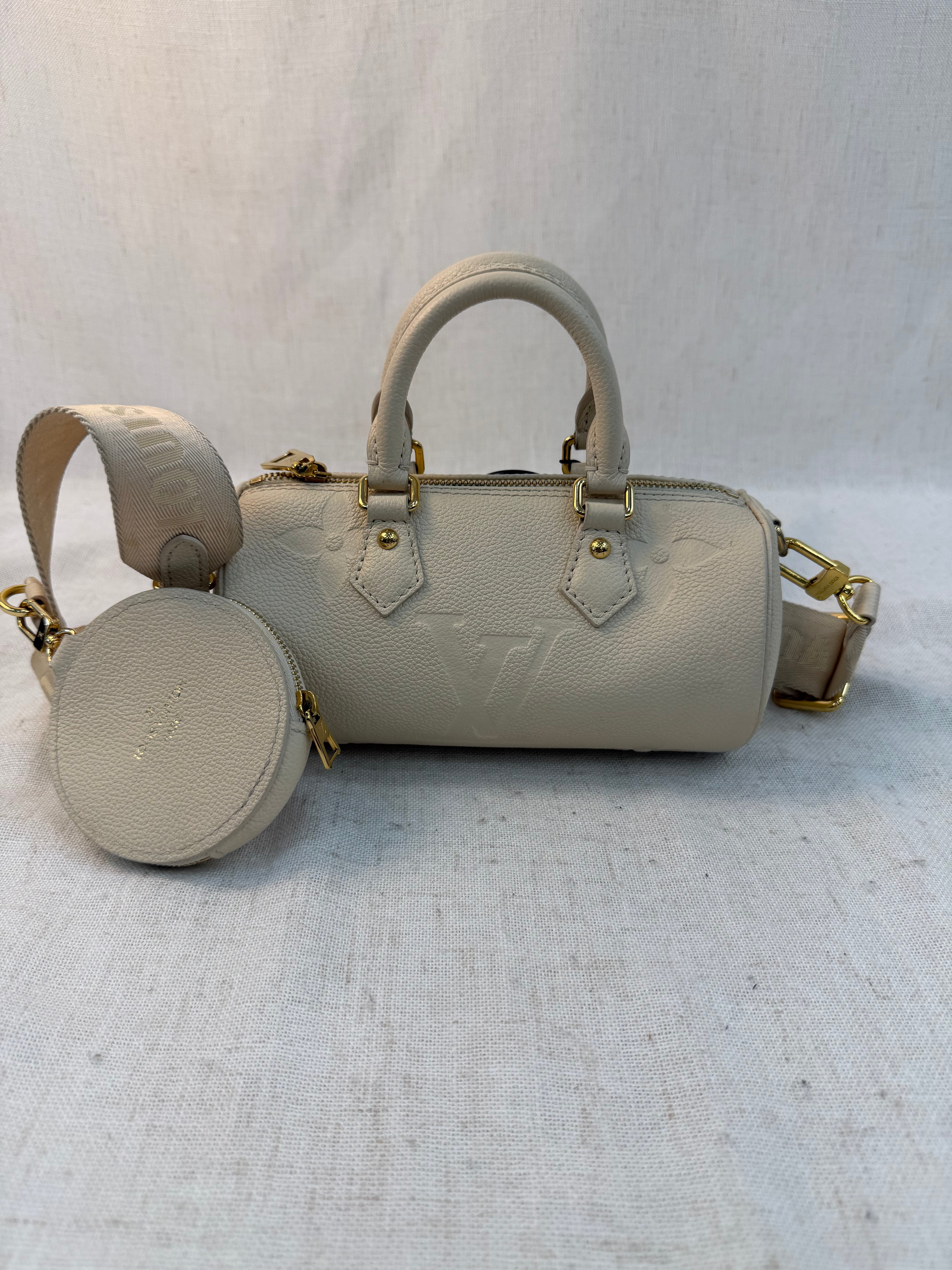 Louis Vuitton Empreinte Cream Papillon BB