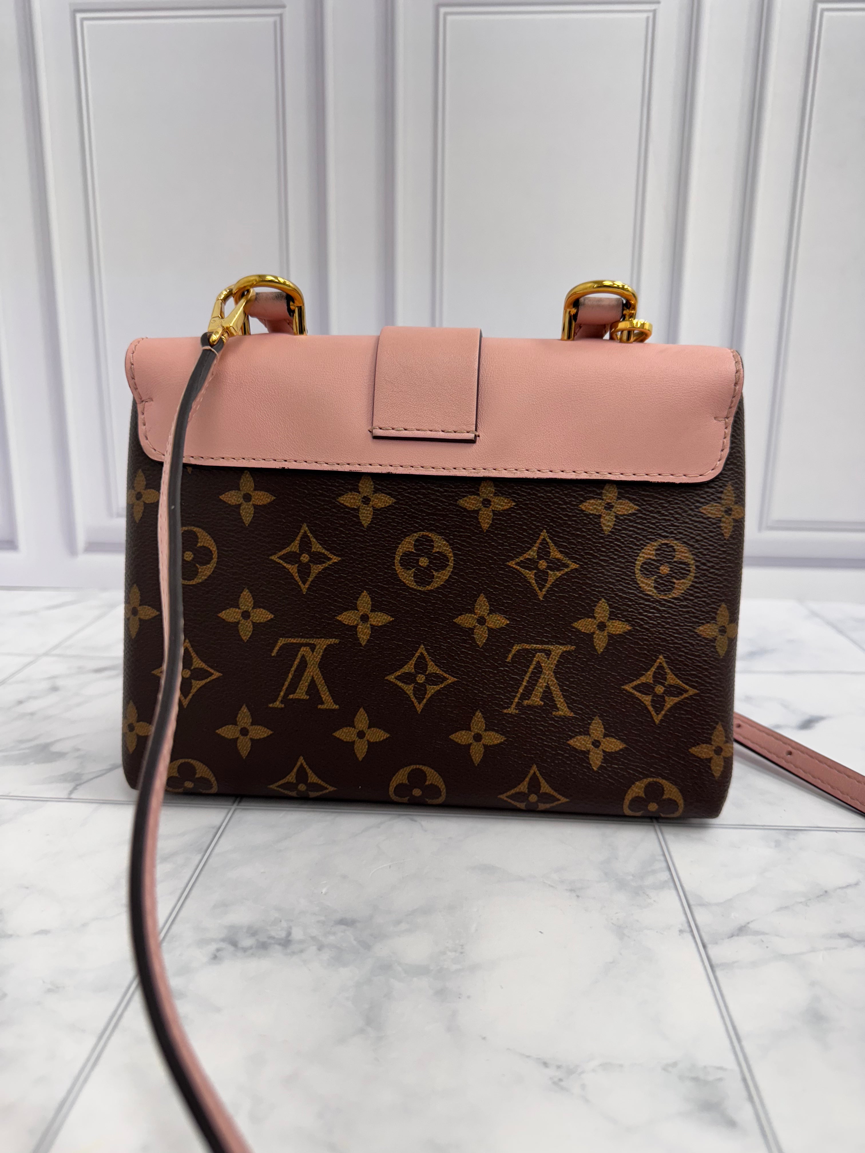 Louis Vuitton Monogram And Pink Locky BB