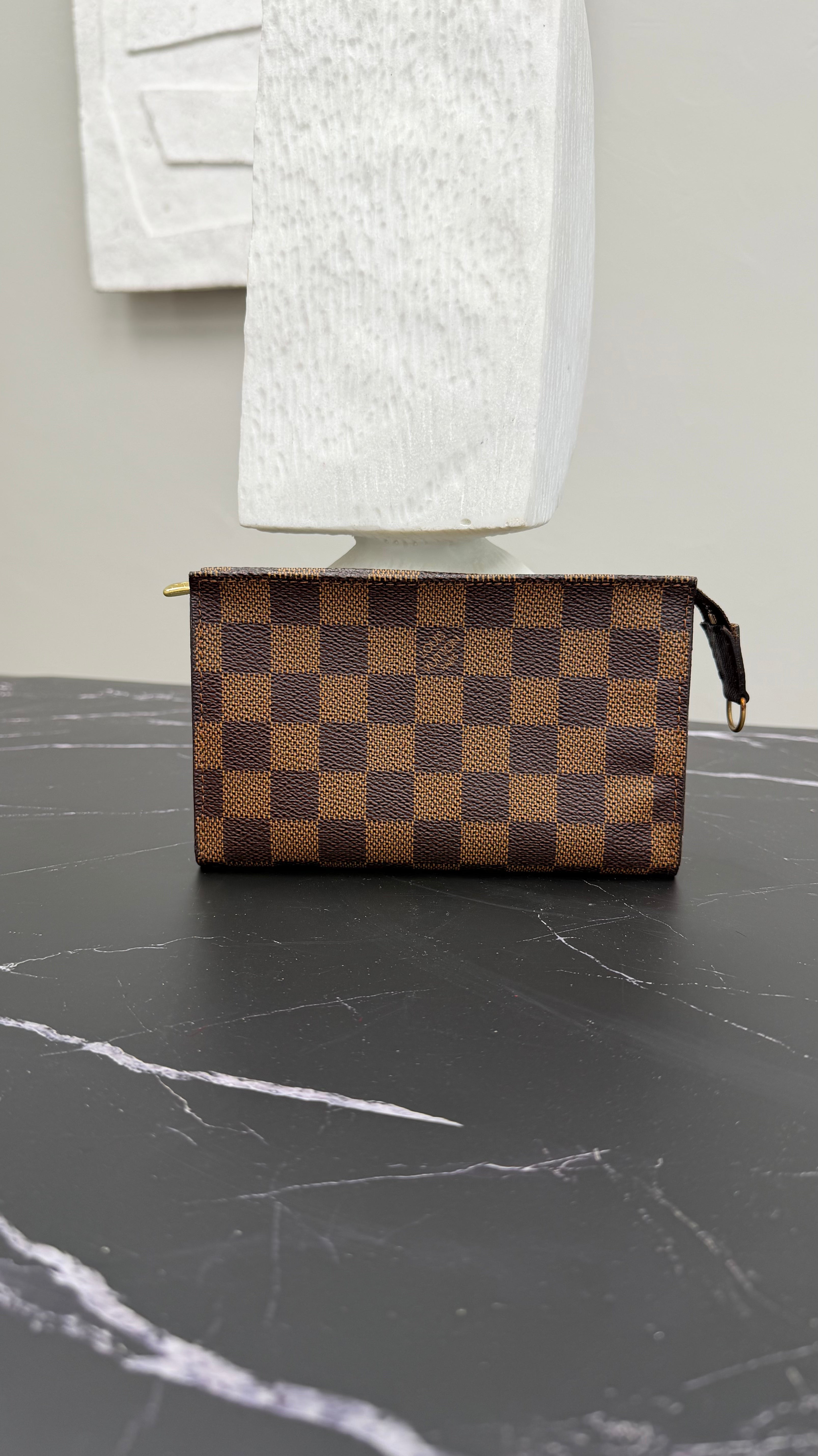 Louis Vuitton Damier Ebene Bucket Pouch