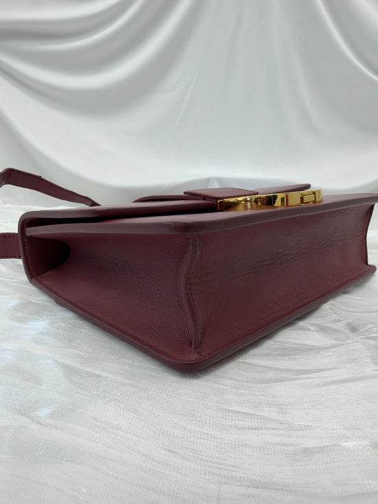 Christian Dior Dark Mauve 30 Montaigne Shoulder Bag