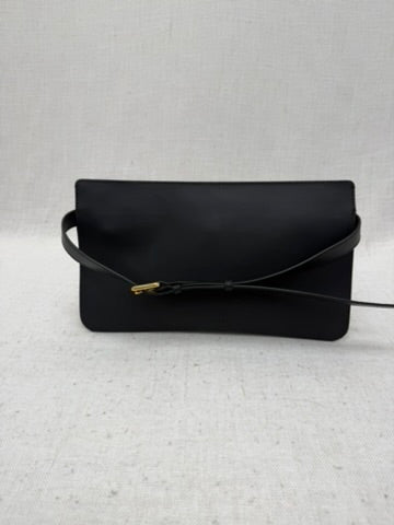 BRAND NEW- Burberry Black Leather Slim Belt Bag