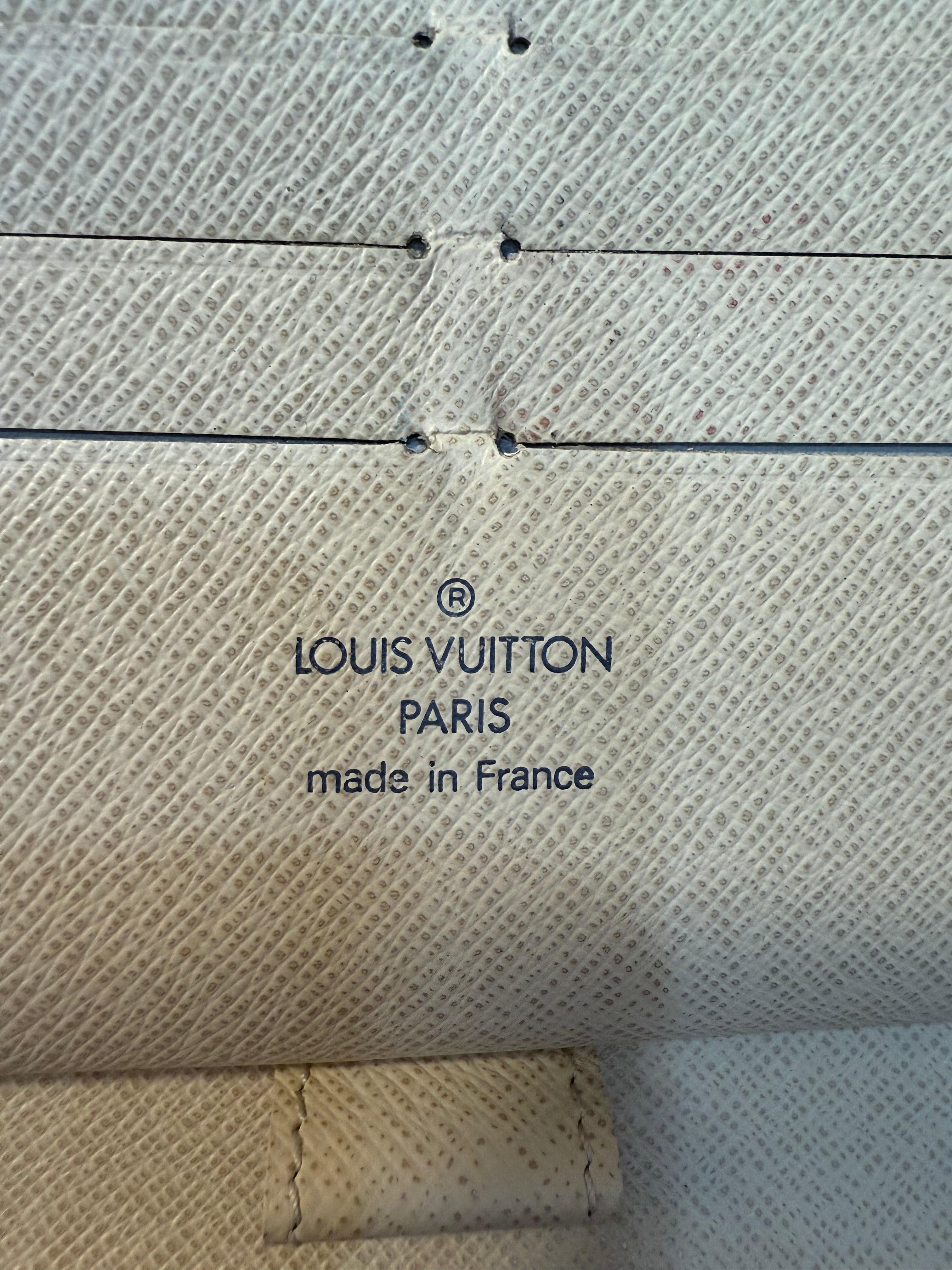 Louis Vuitton Damier Azur Zippy Organizer