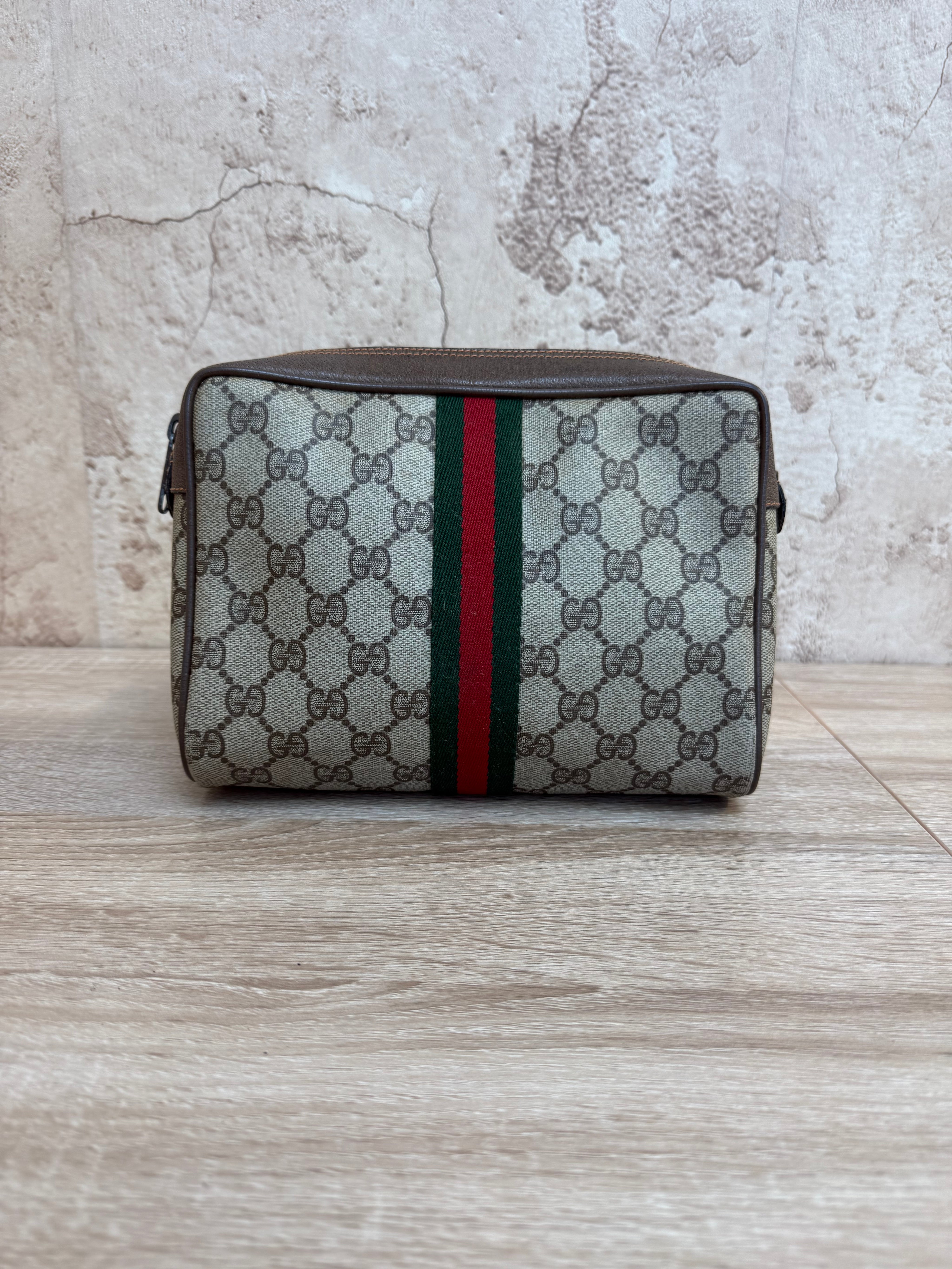 Gucci Coated Canvas Toiletries Pouch