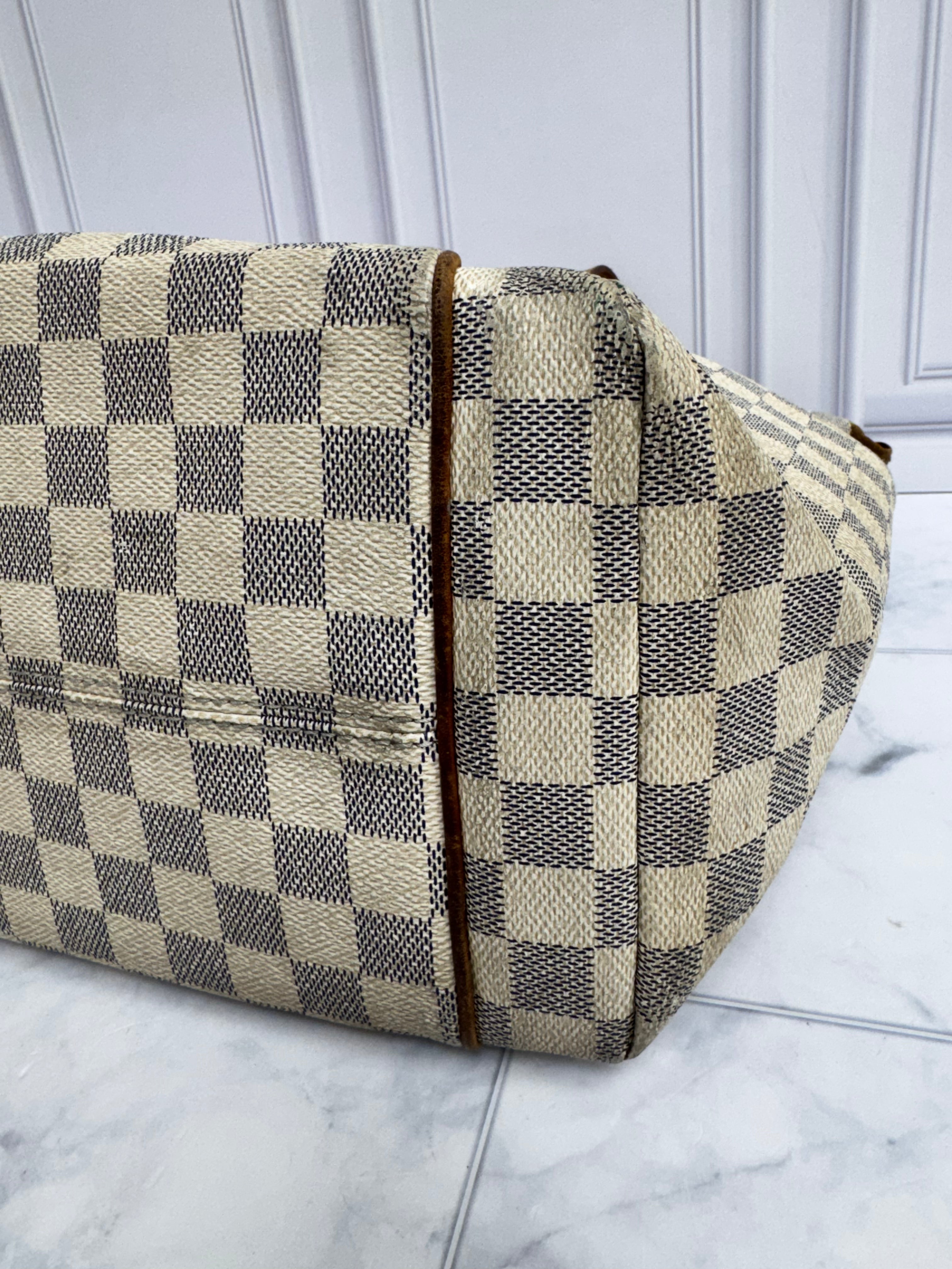 Louis Vuitton Damier Azur Totally Shoulder Bag MM