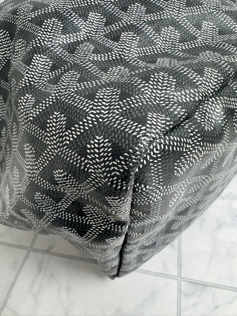 Goyard Grey Monogram Coated Canvas Saint Louis Tote GM