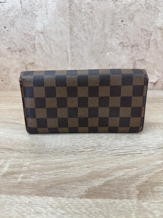Louis Vuitton Damier Ebene Sarah Wallet