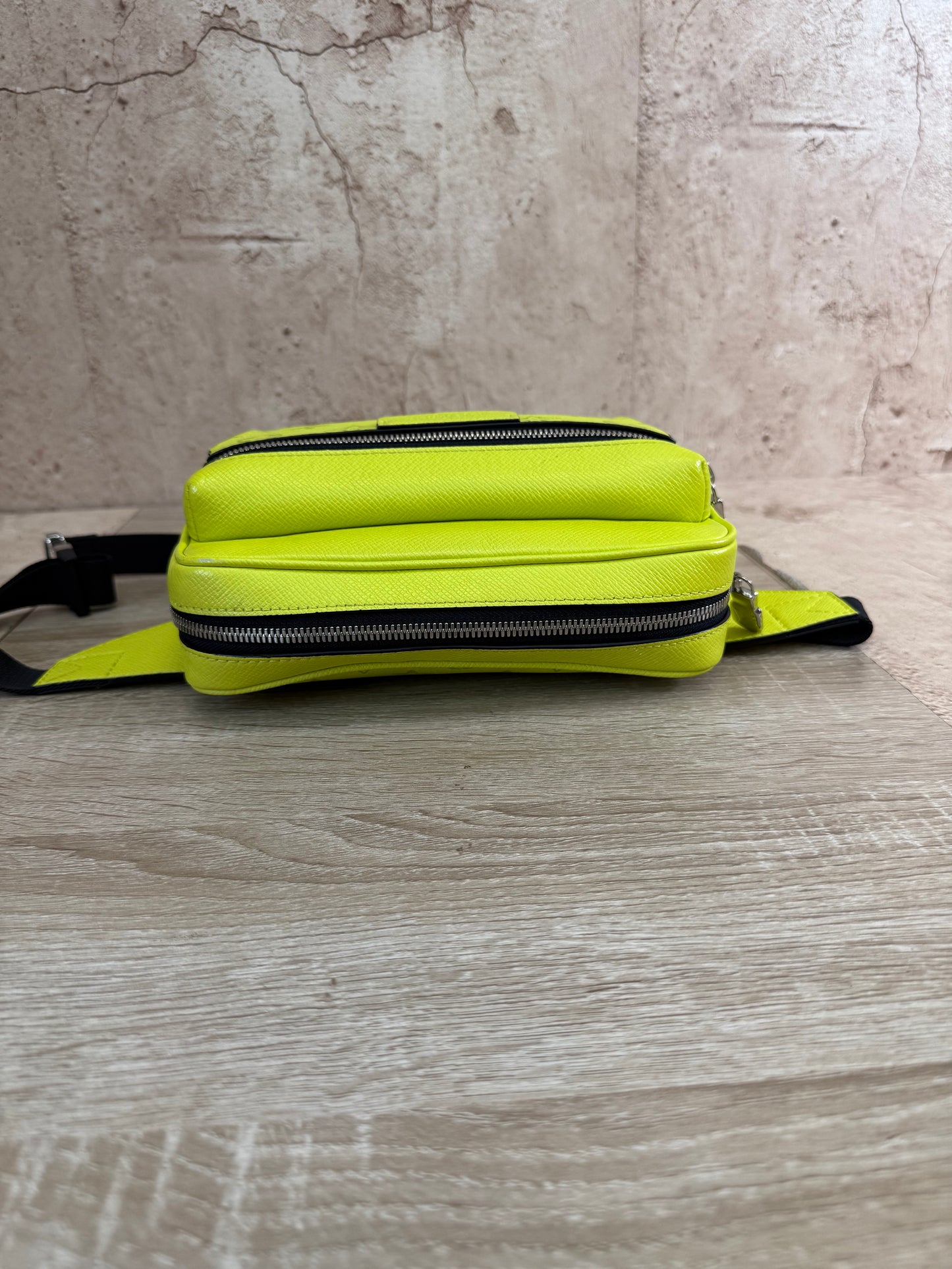 LIKE NEW Louis Vuitton Monogram Yellow Taigarama Outdoor Bumbag