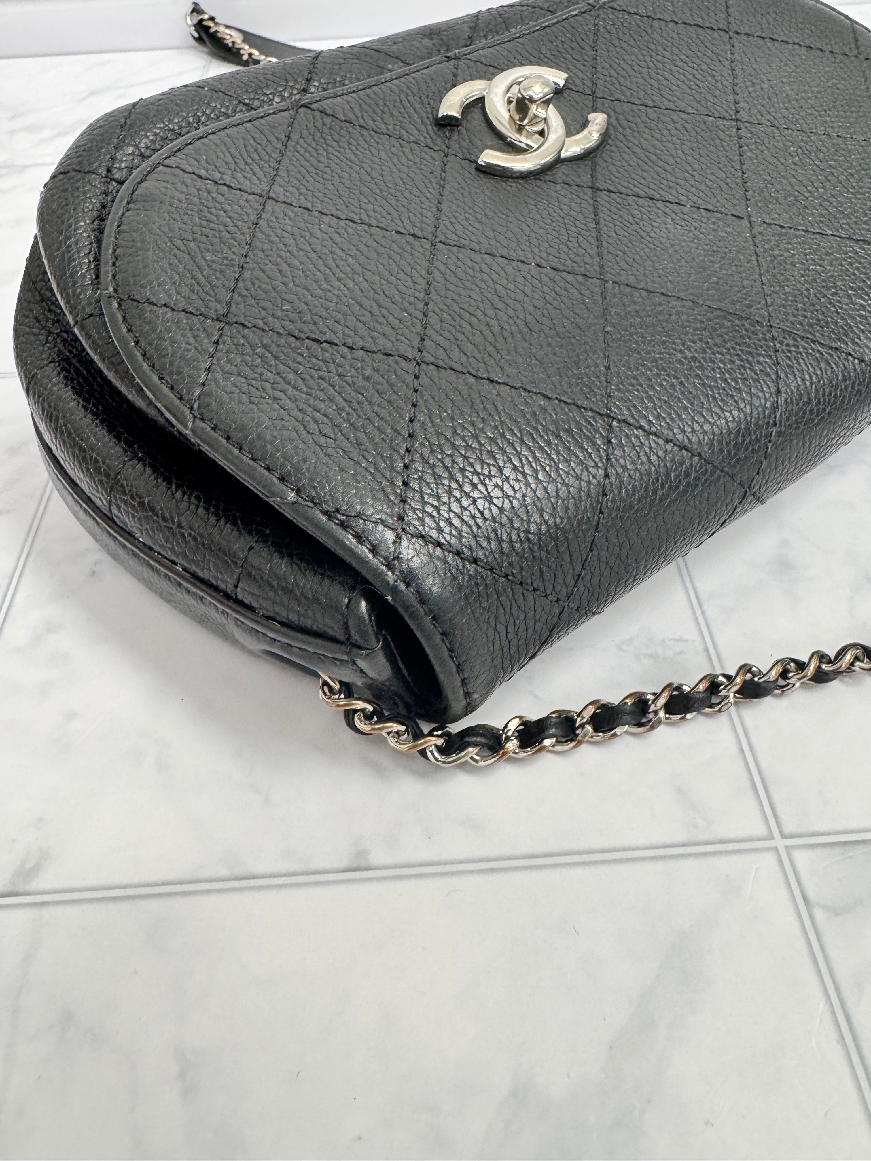 *DONS DROP* Chanel Black Caviar Leather Jungle Stroll Shoulder Bag