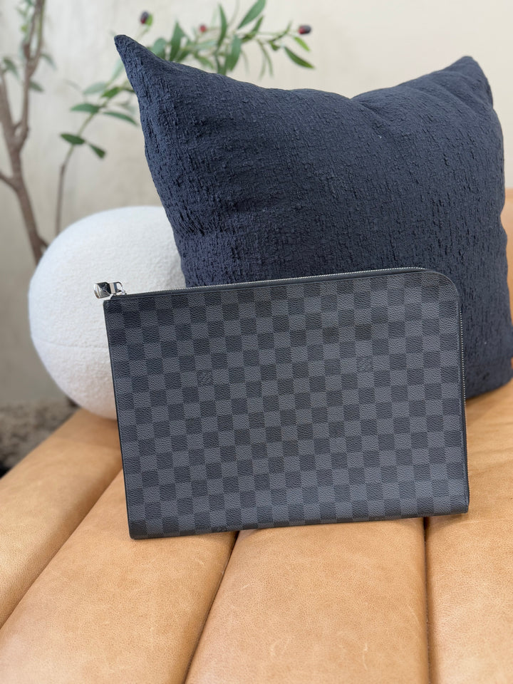 Louis Vuitton Damier Graphite Documents Pouch