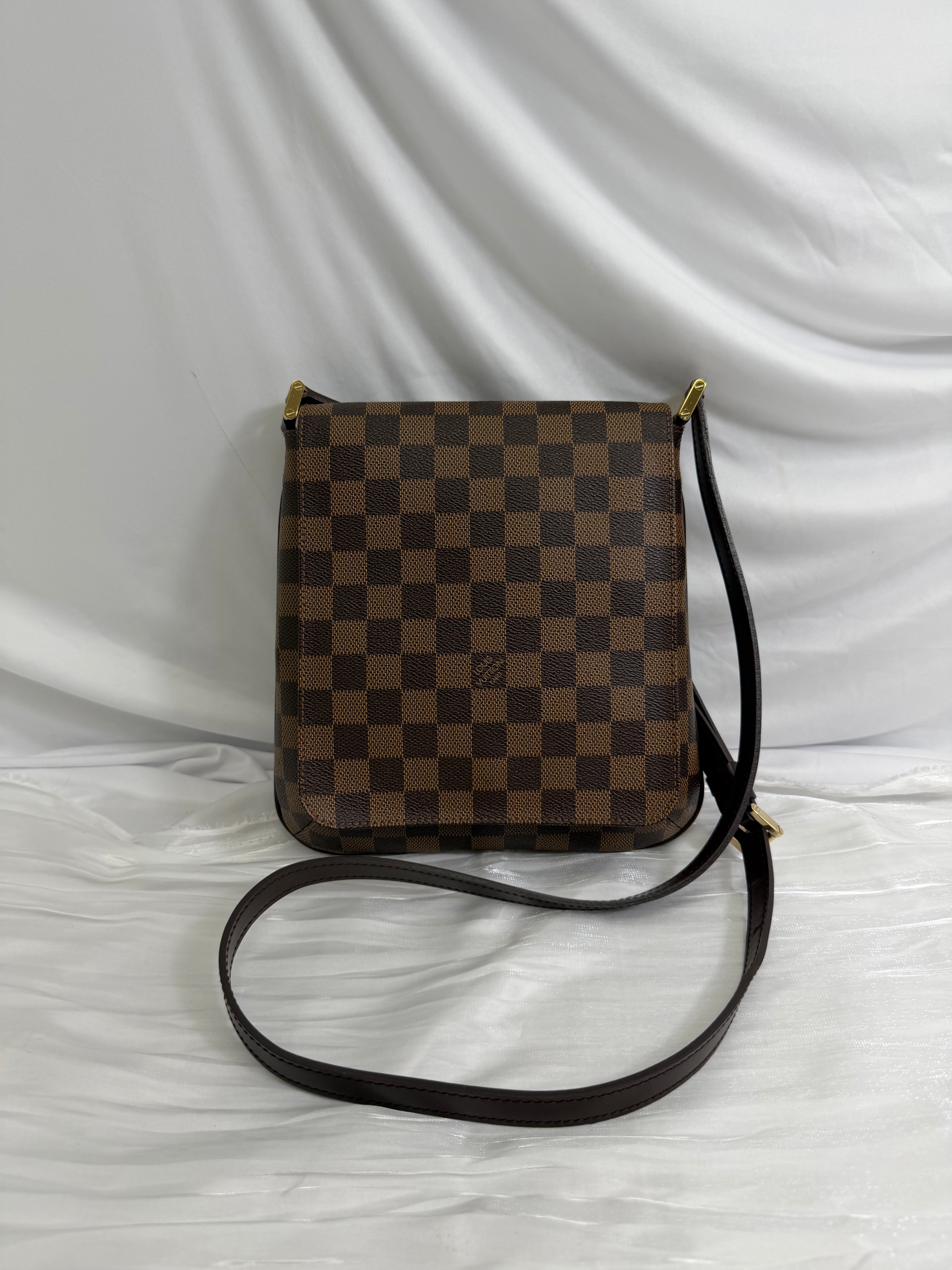 Louis Vuitton Damier Ebene Musette Salsa Long Strap