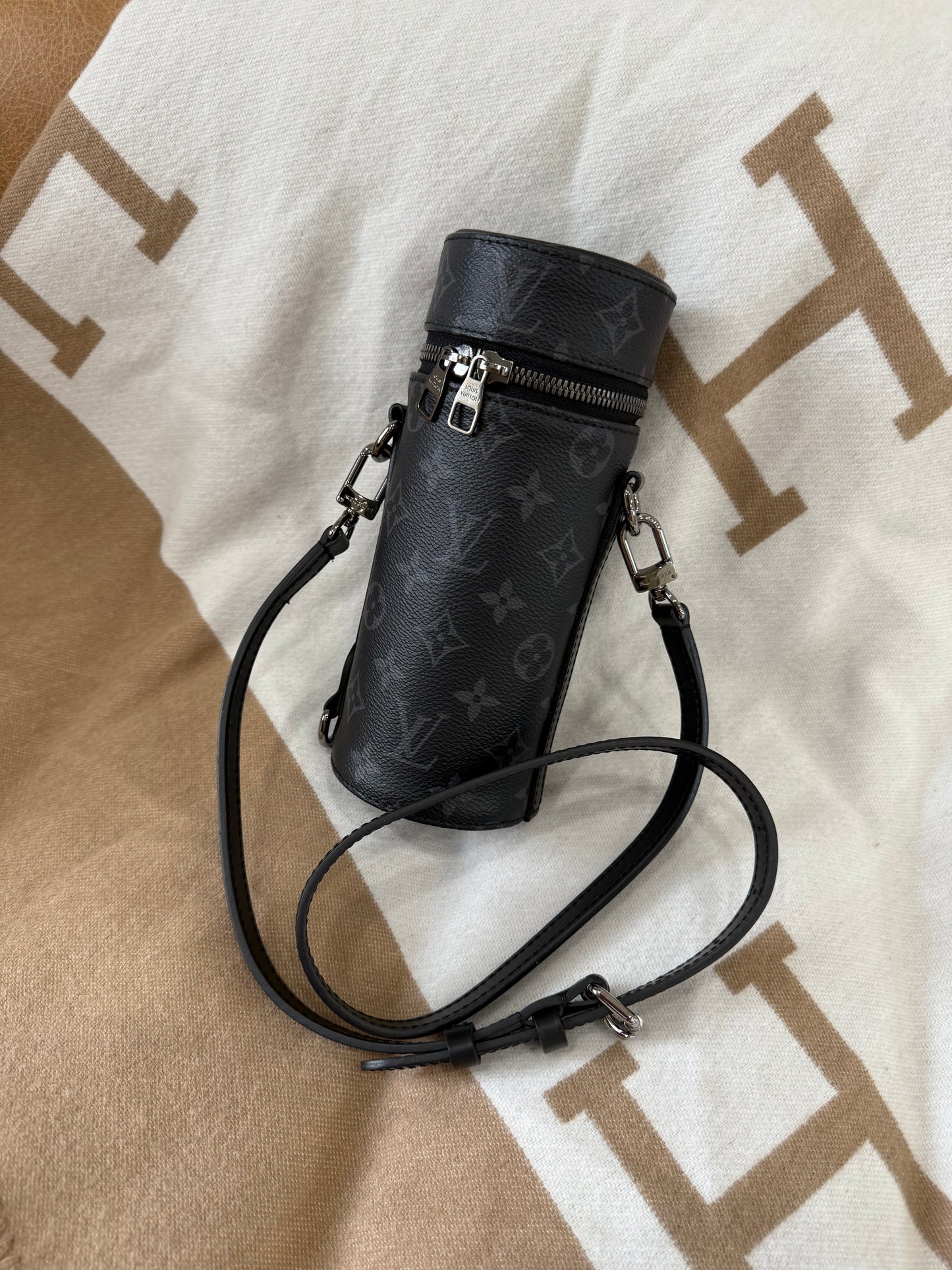 Louis Vuitton Monogram Eclipse Bottle Holder