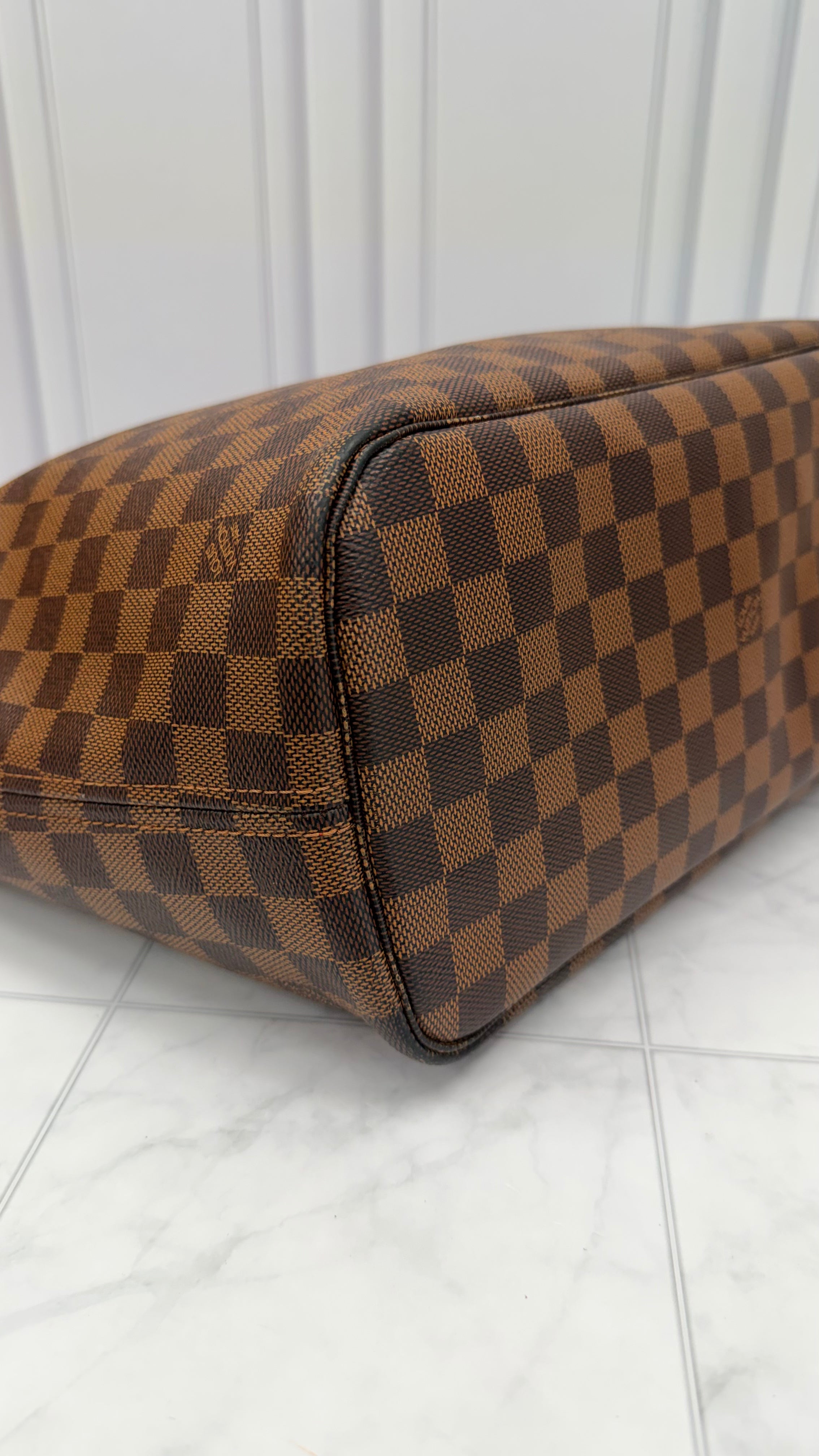 *DONS DROP* Louis Vuitton Damier Ebene Neverfull MM Tote Bag