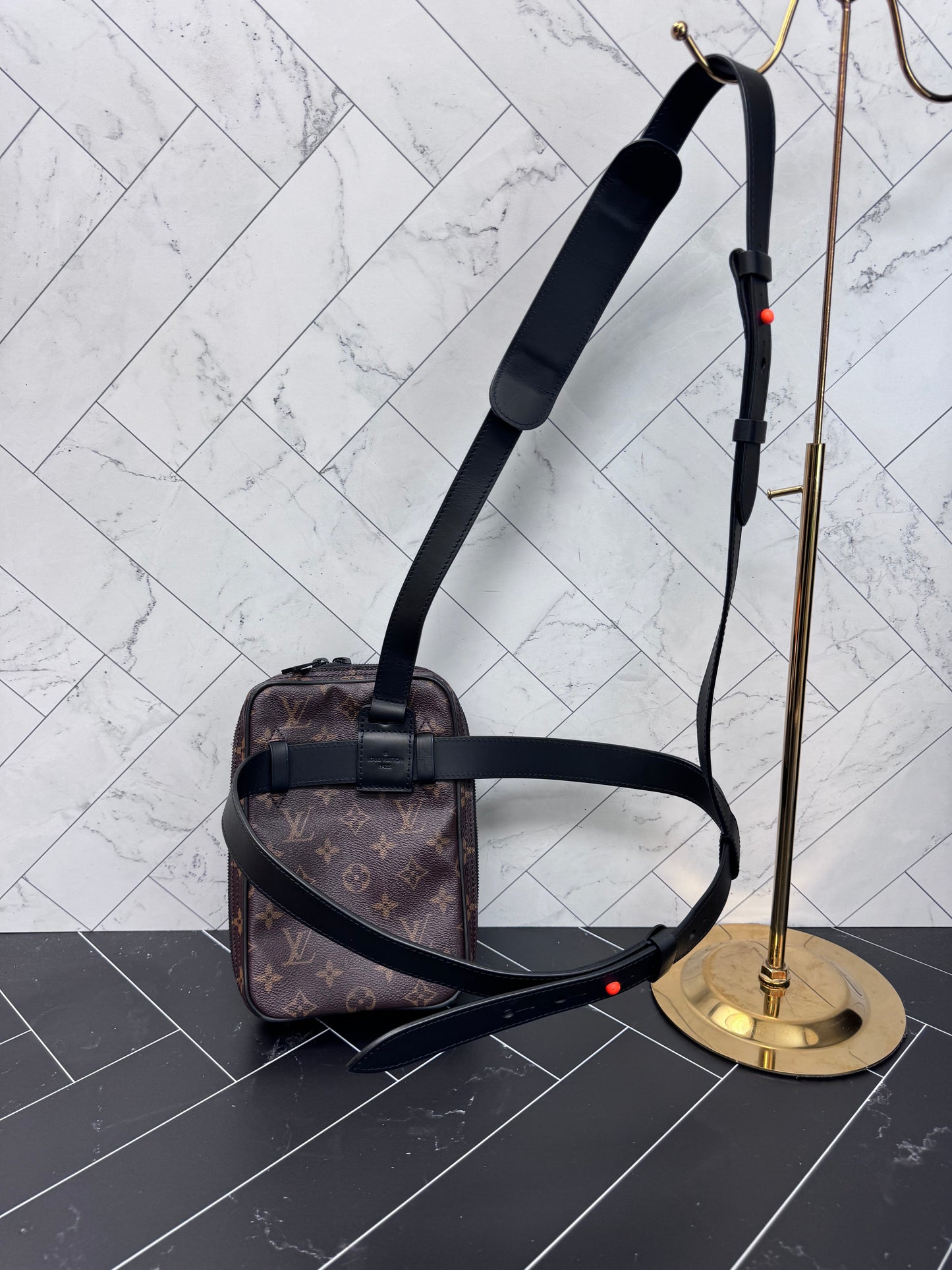 Louis Vuitton Limited Edition Virgil Macassar Utility Bag