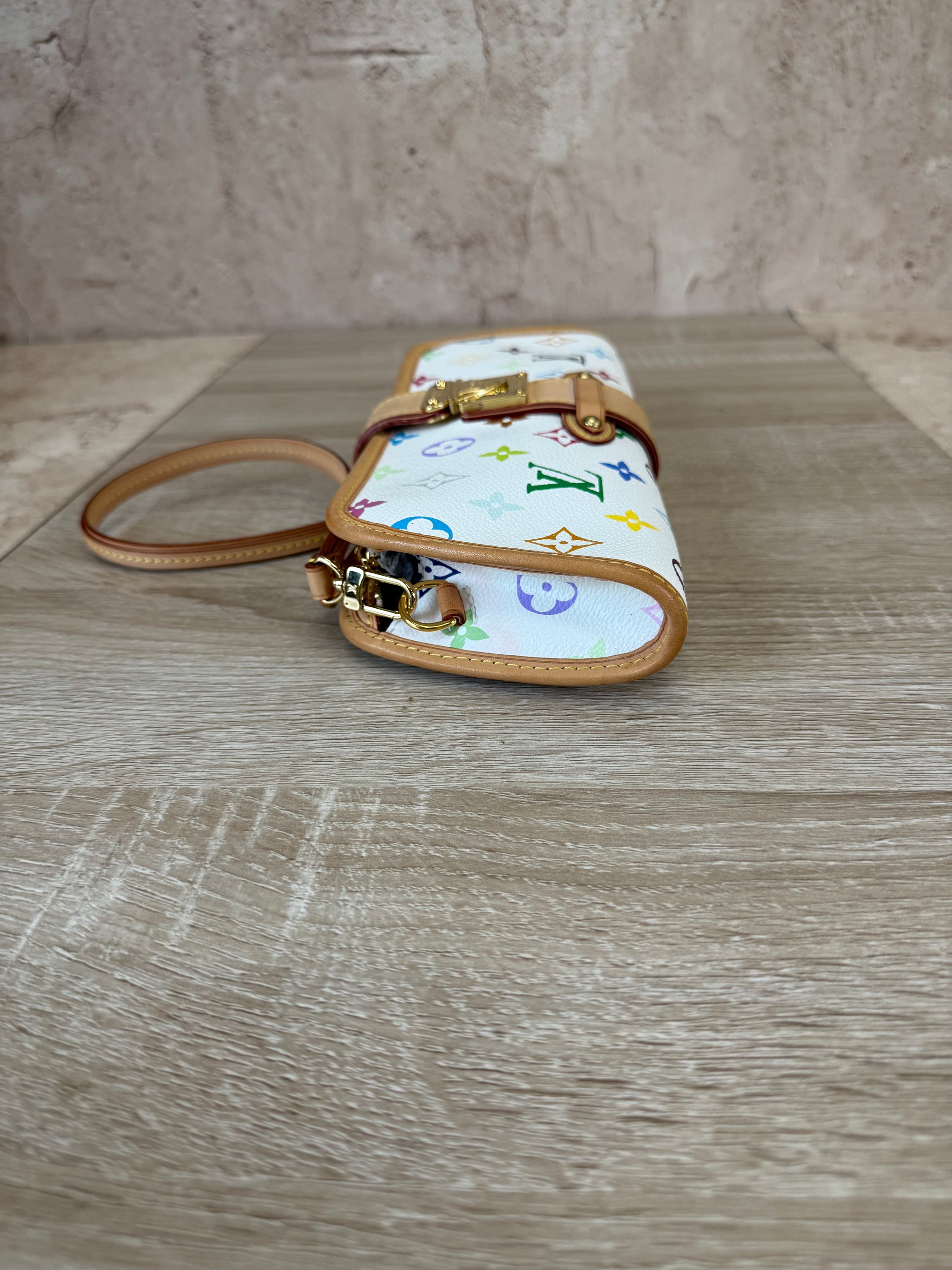 Louis Vuitton Monogram Multicolore Shirley Clutch