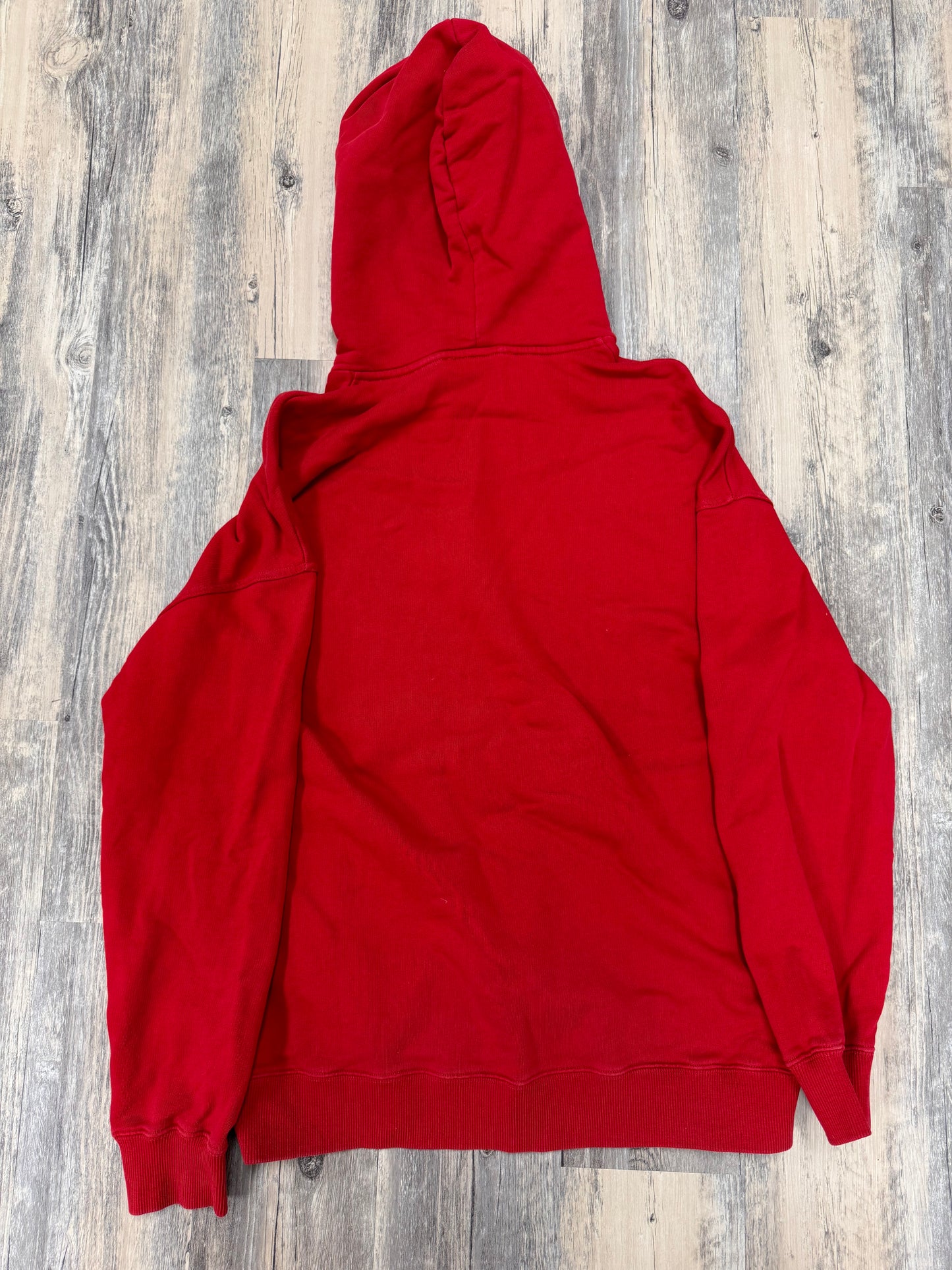 Givenchy Red Pullover Hoodie