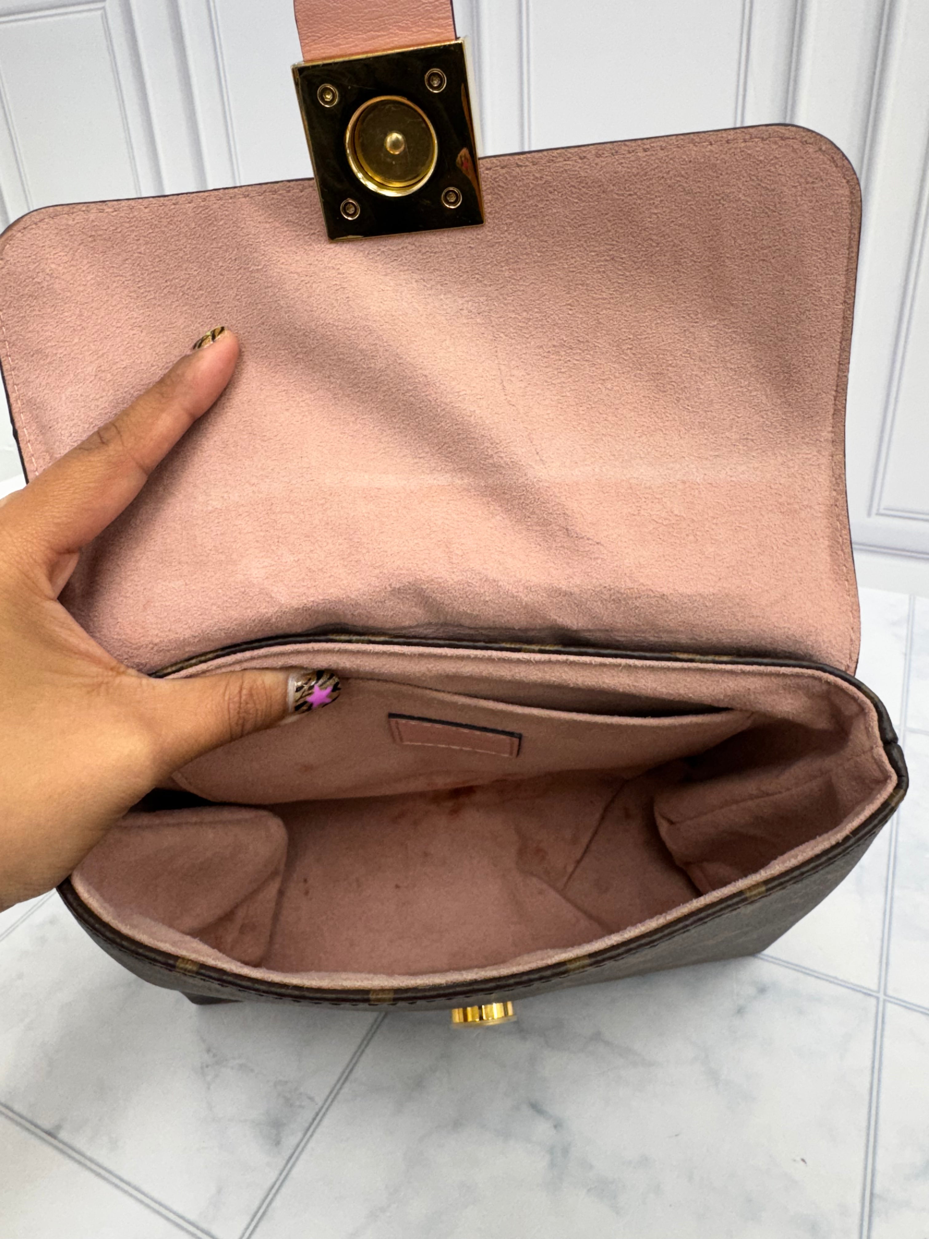 Louis Vuitton Monogram And Pink Locky BB