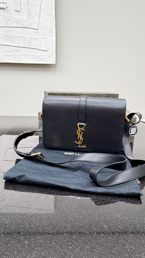 *DONS DROP* Saint Laurent YSL Pebbled Leather Medium Universite Crossbody