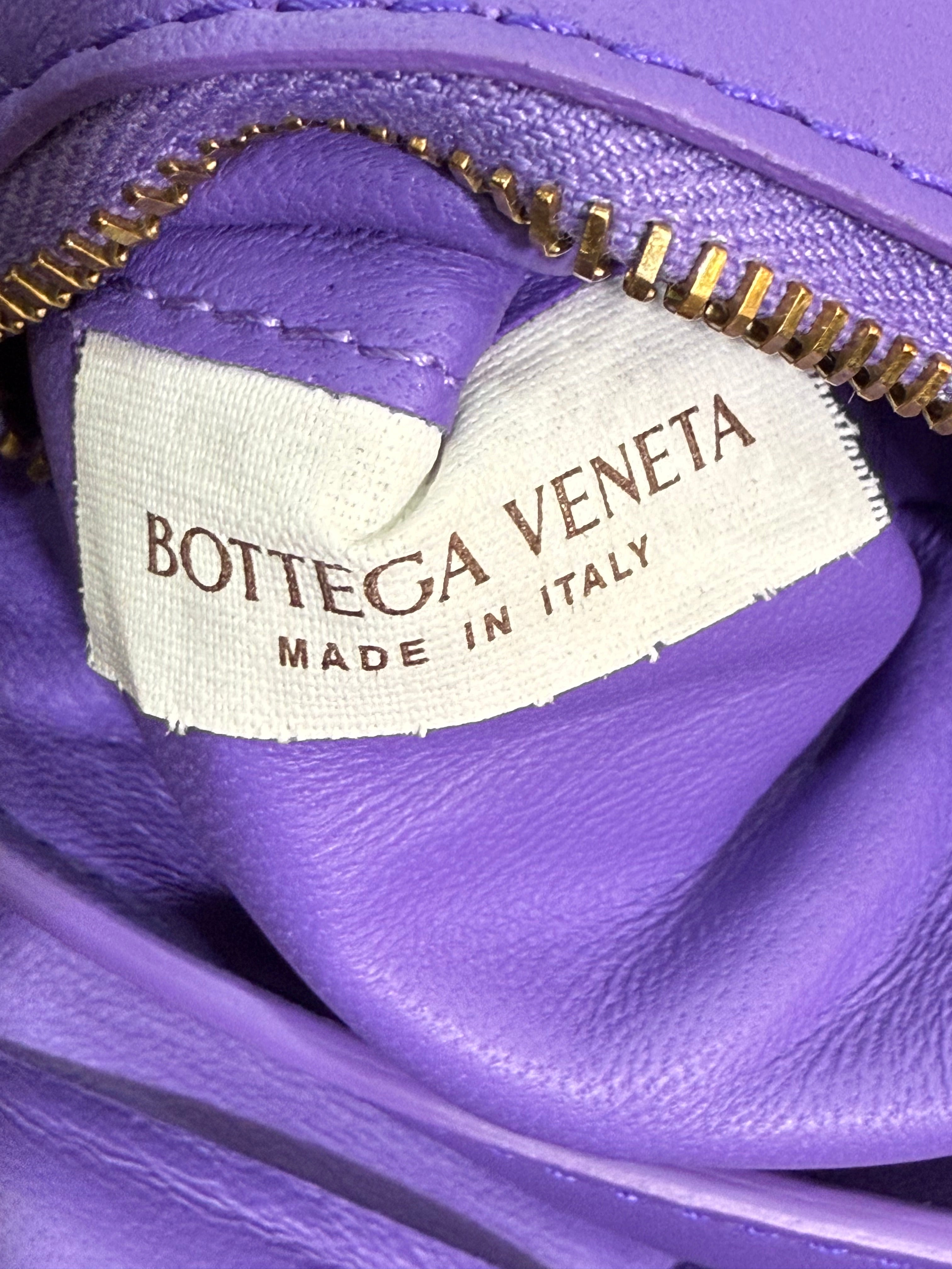 LIKE NEW- Bottega Veneta Purple Cassette Crossbody