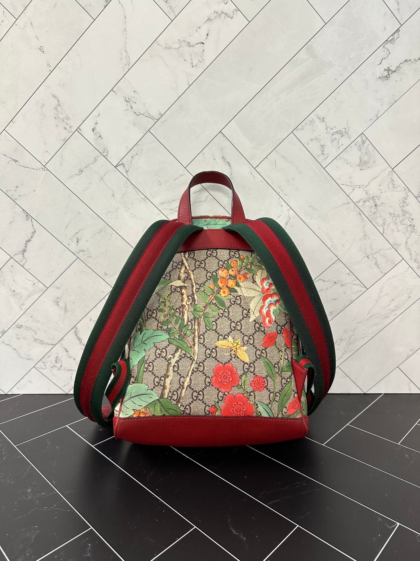 Gucci GG Supreme Coated Canvas Small Backpack