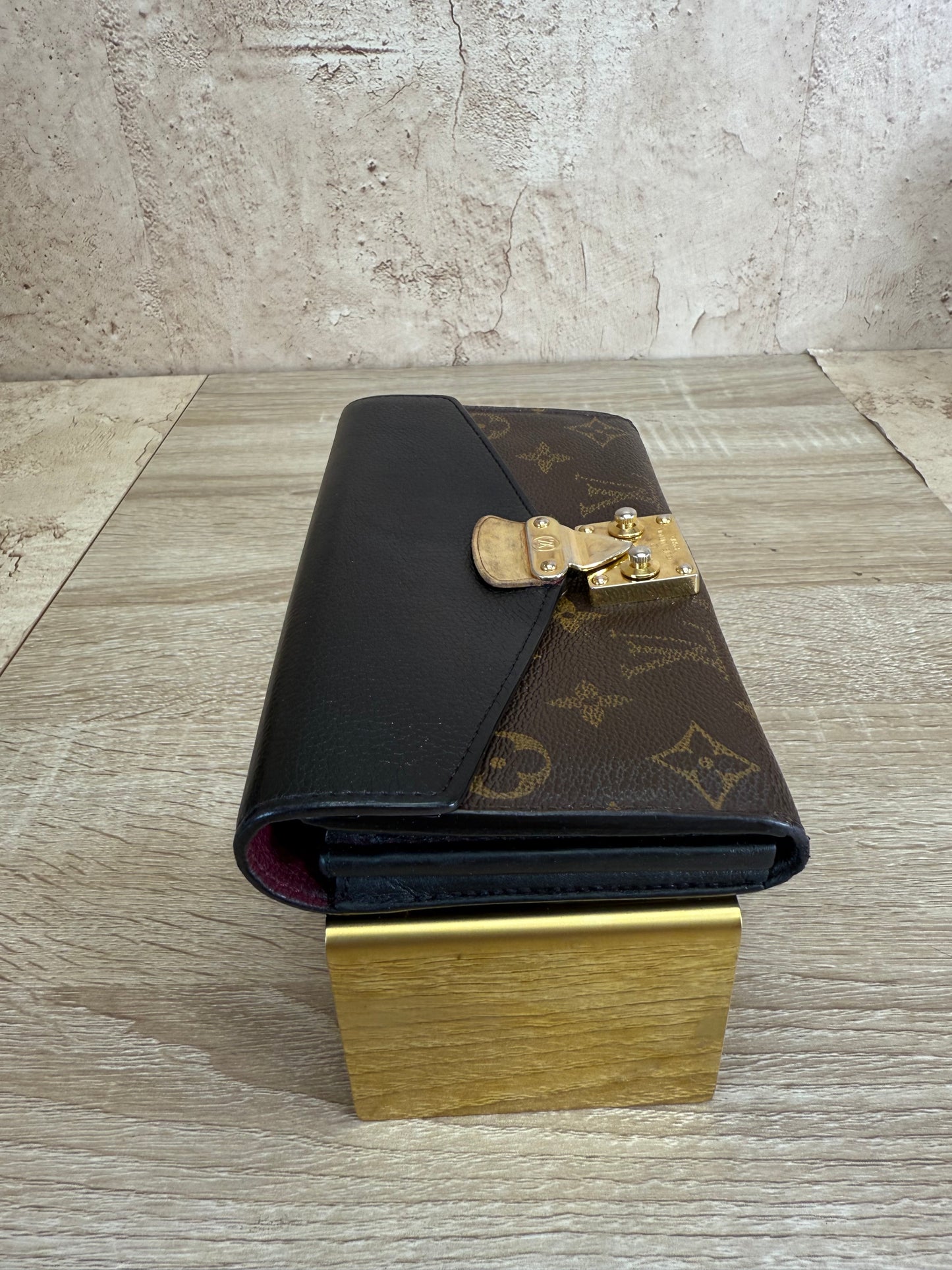 Louis Vuitton Monogram Macassar Pallas Wallet