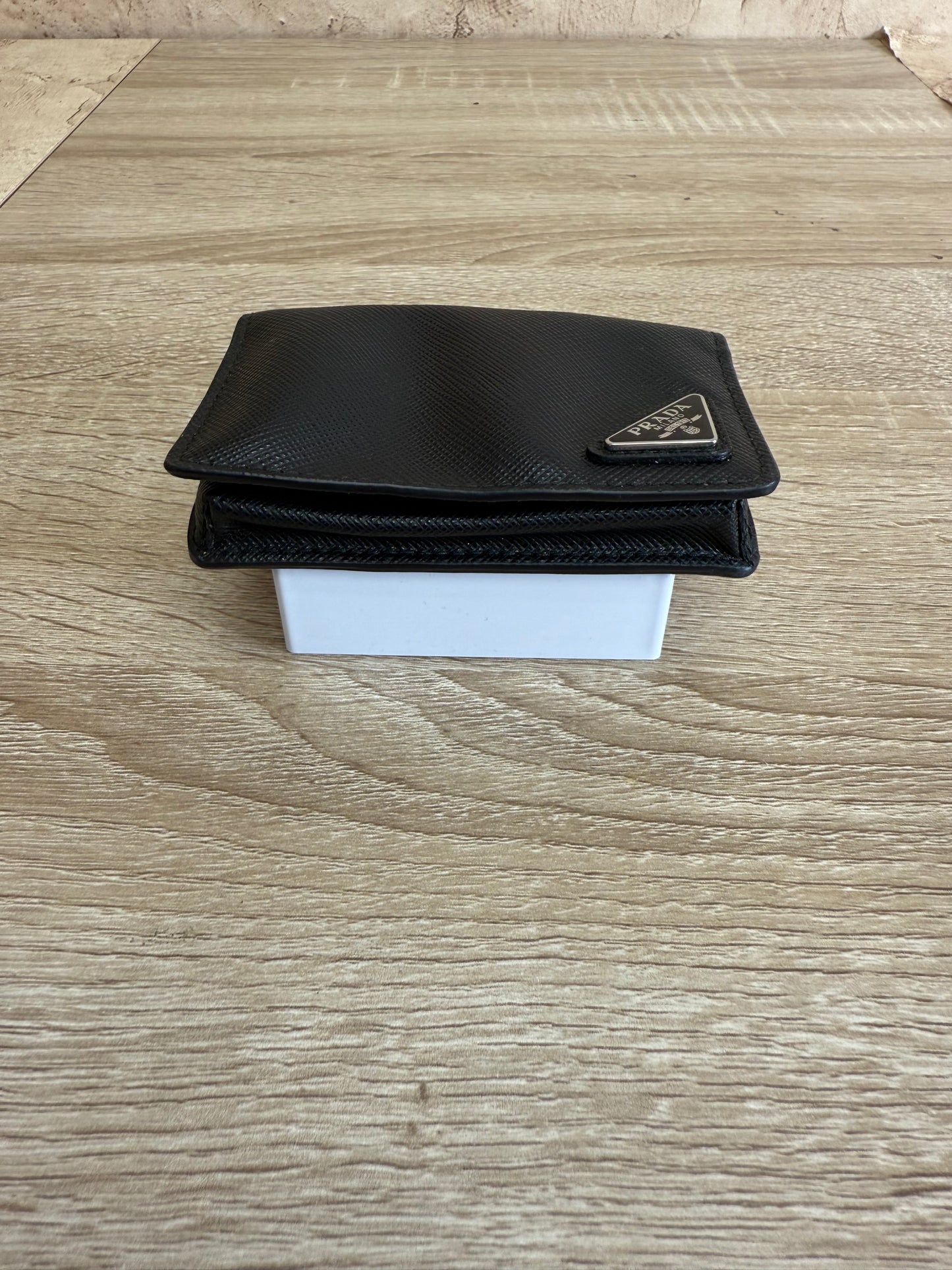 Prada Black Leather Wallet