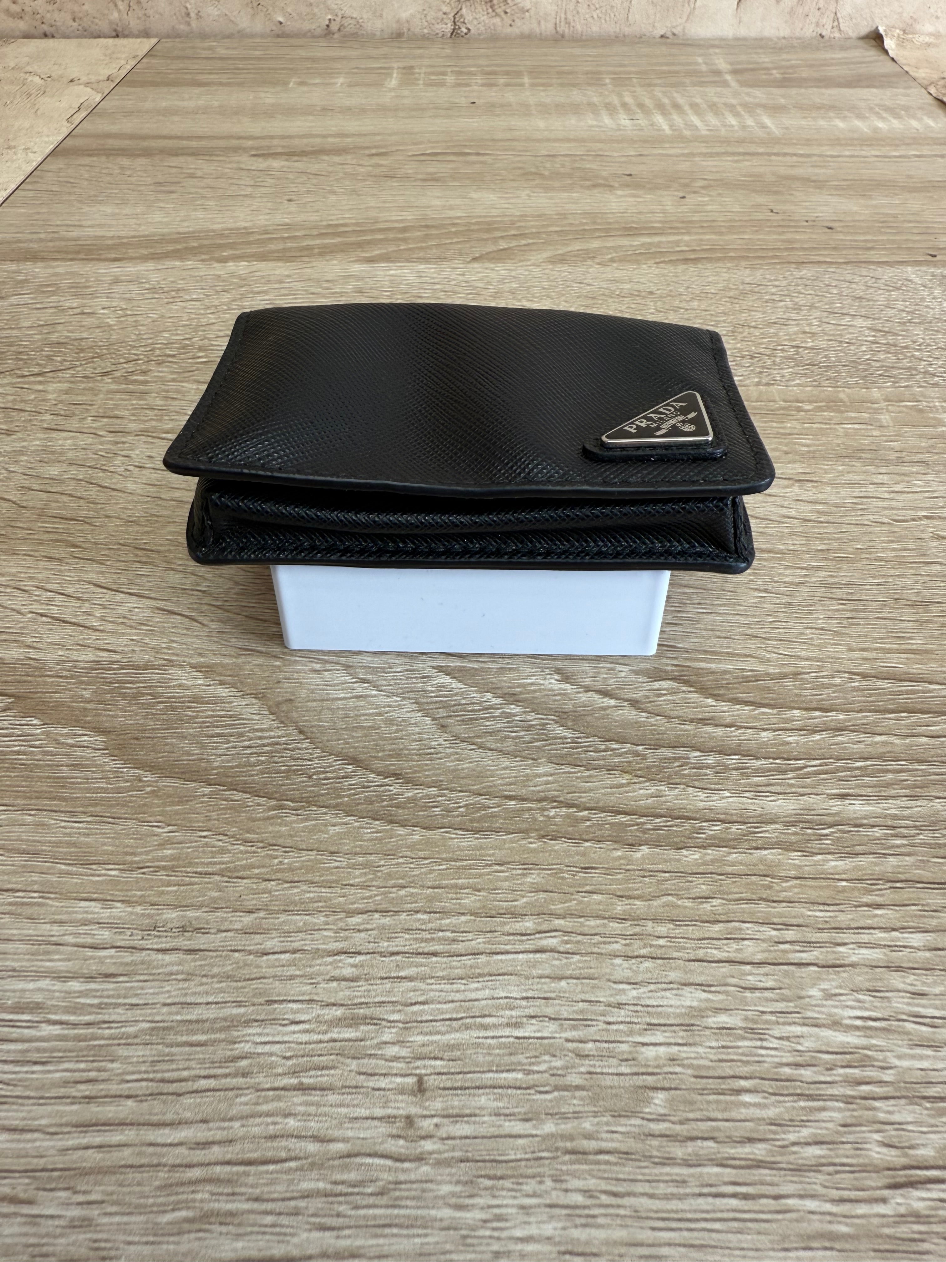 Prada Black Leather Wallet