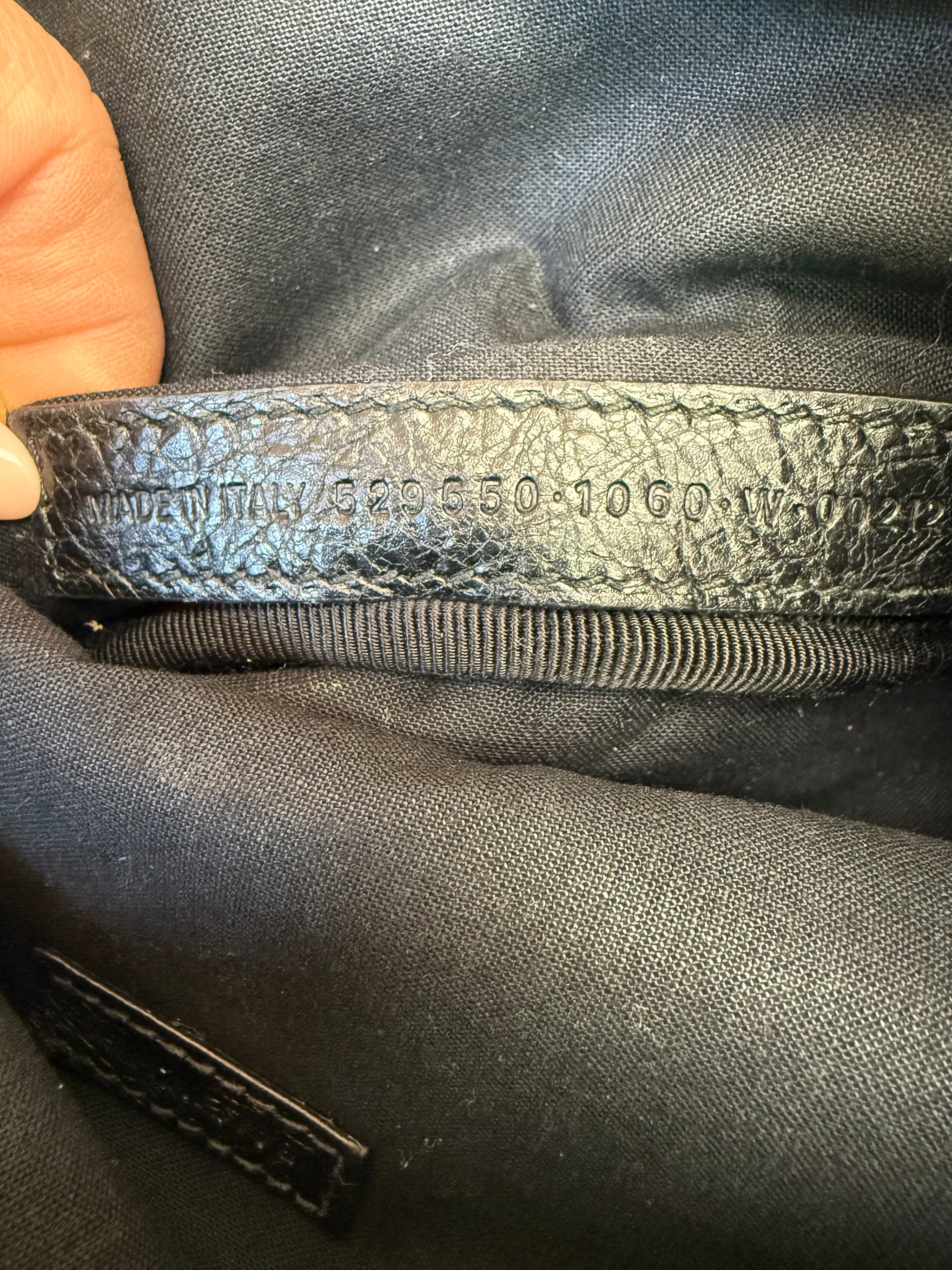 Balenciaga Black Graffiti Explorer Belt Bag