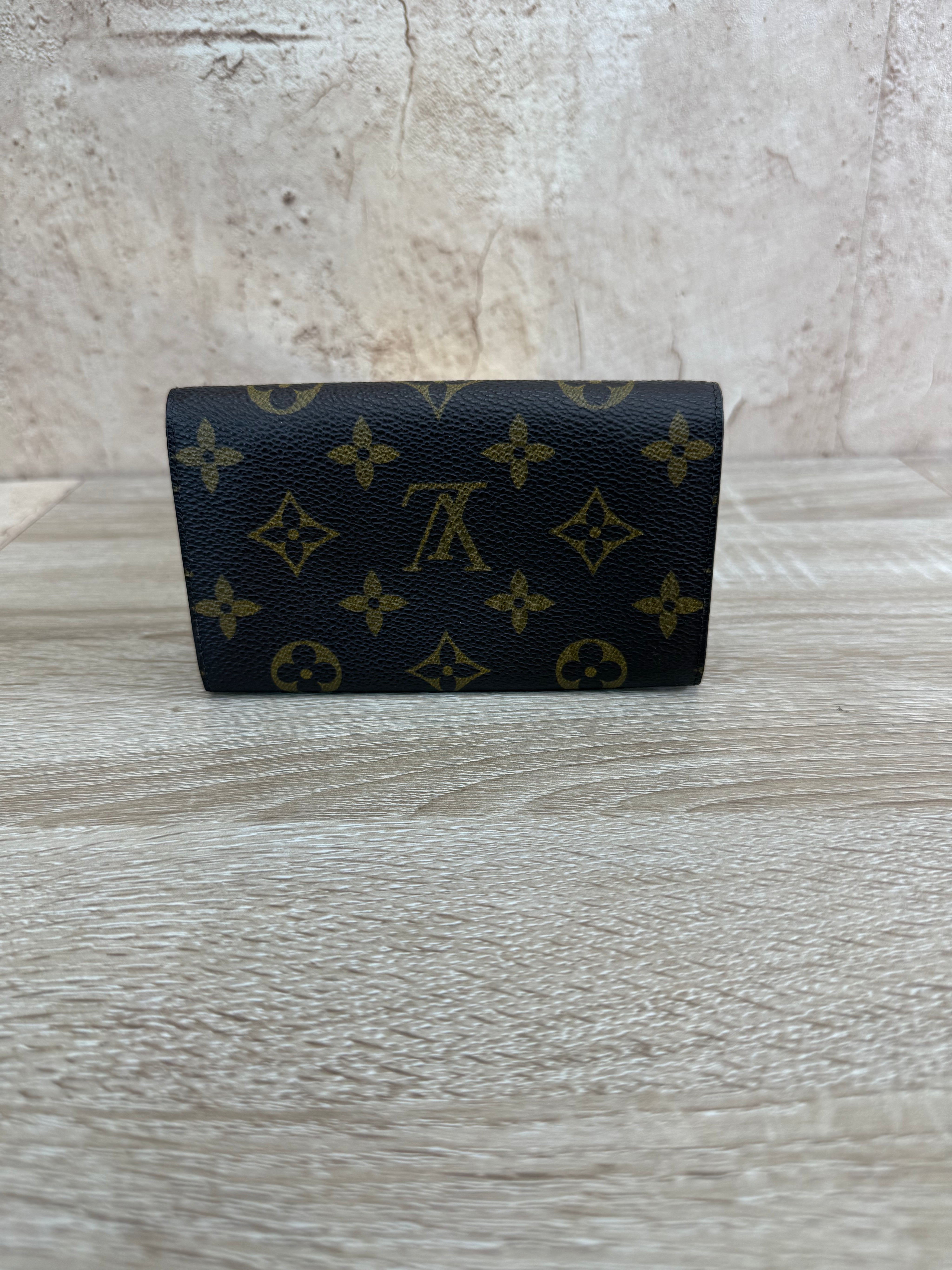 Louis Vuitton Monogram Porte Monnaie Tresor Wallet