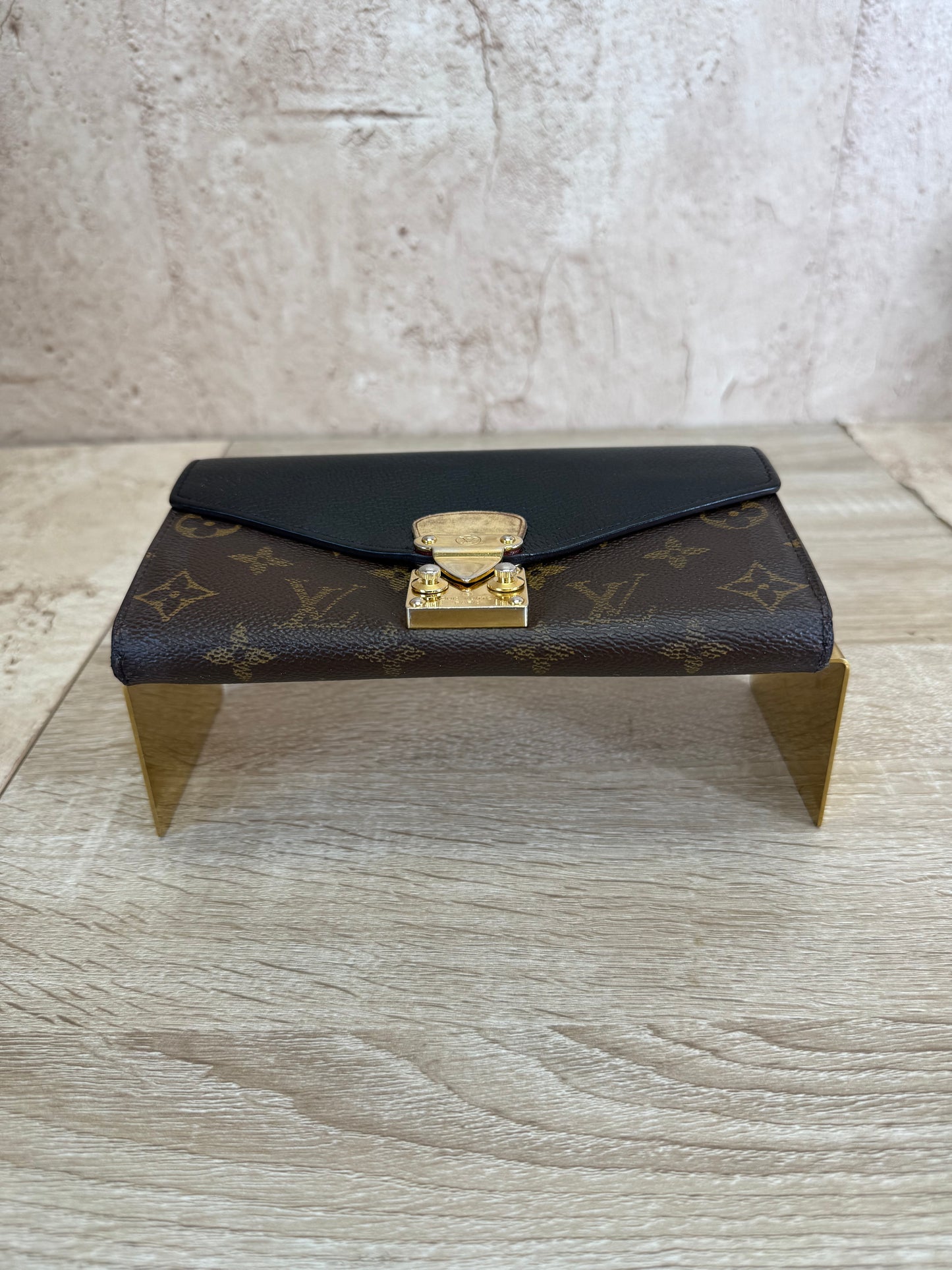 Louis Vuitton Monogram Macassar Pallas Wallet