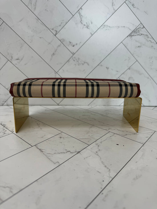 Burberry Nova Check Long Wallet