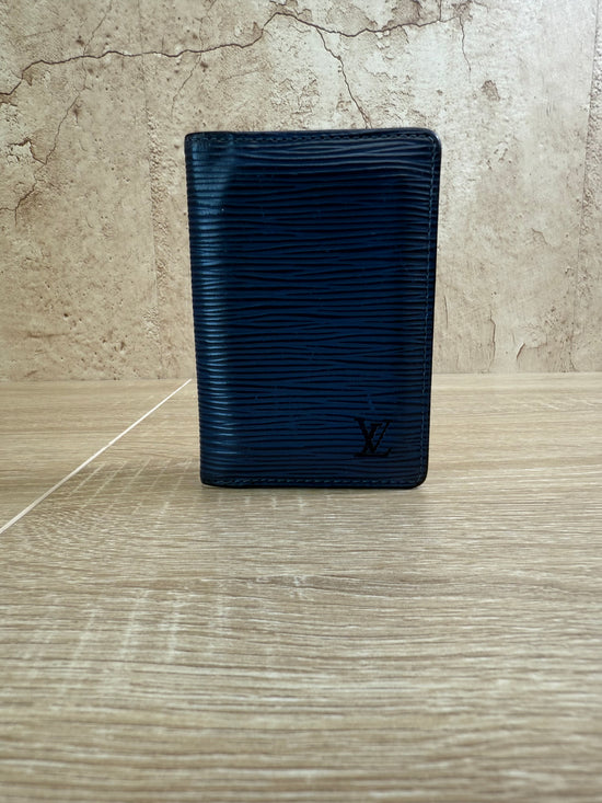 Louis Vuitton Blue Epi Pocket Organizer
