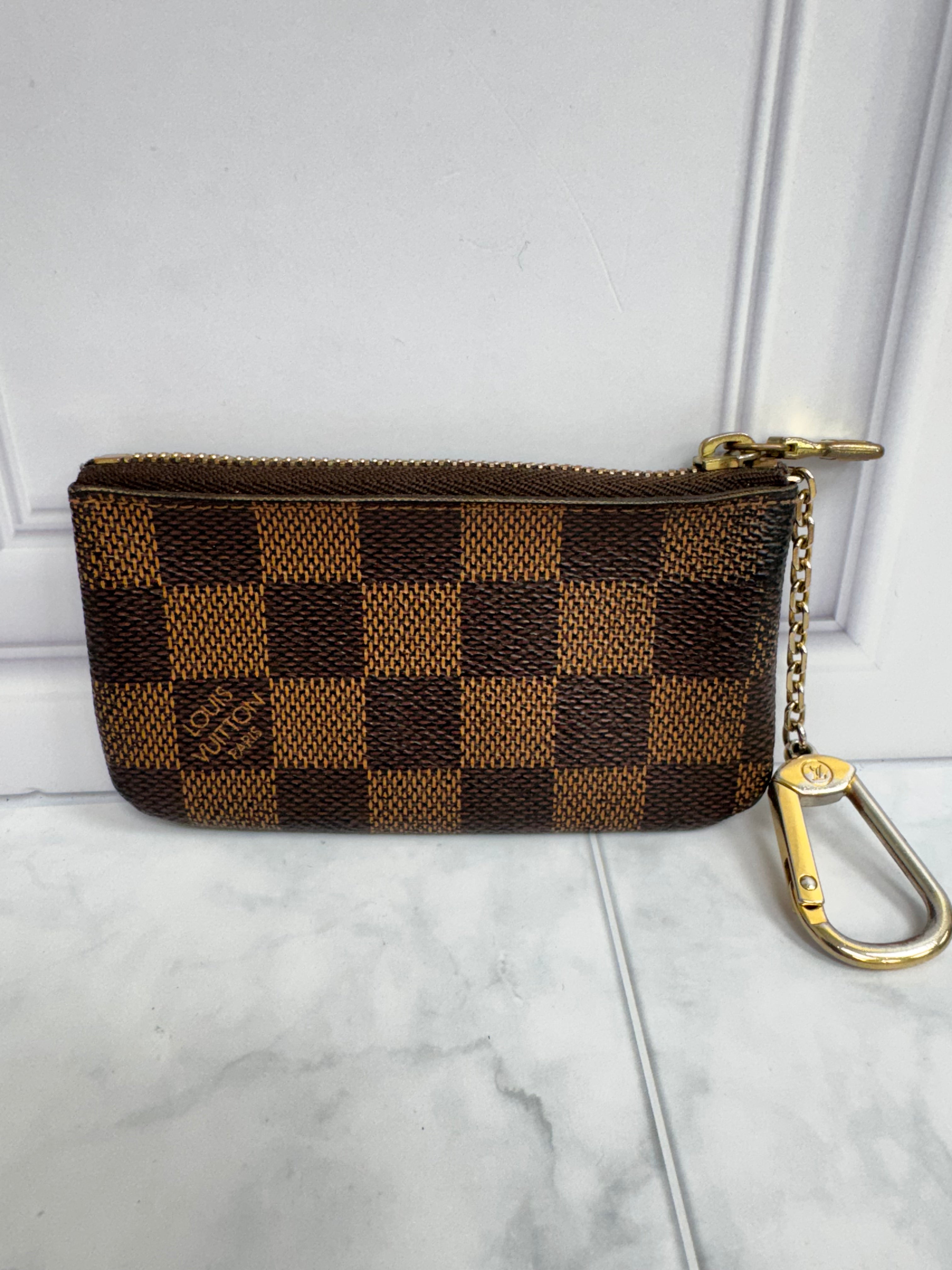 Louis Vuitton Damier Ebene Key Cles