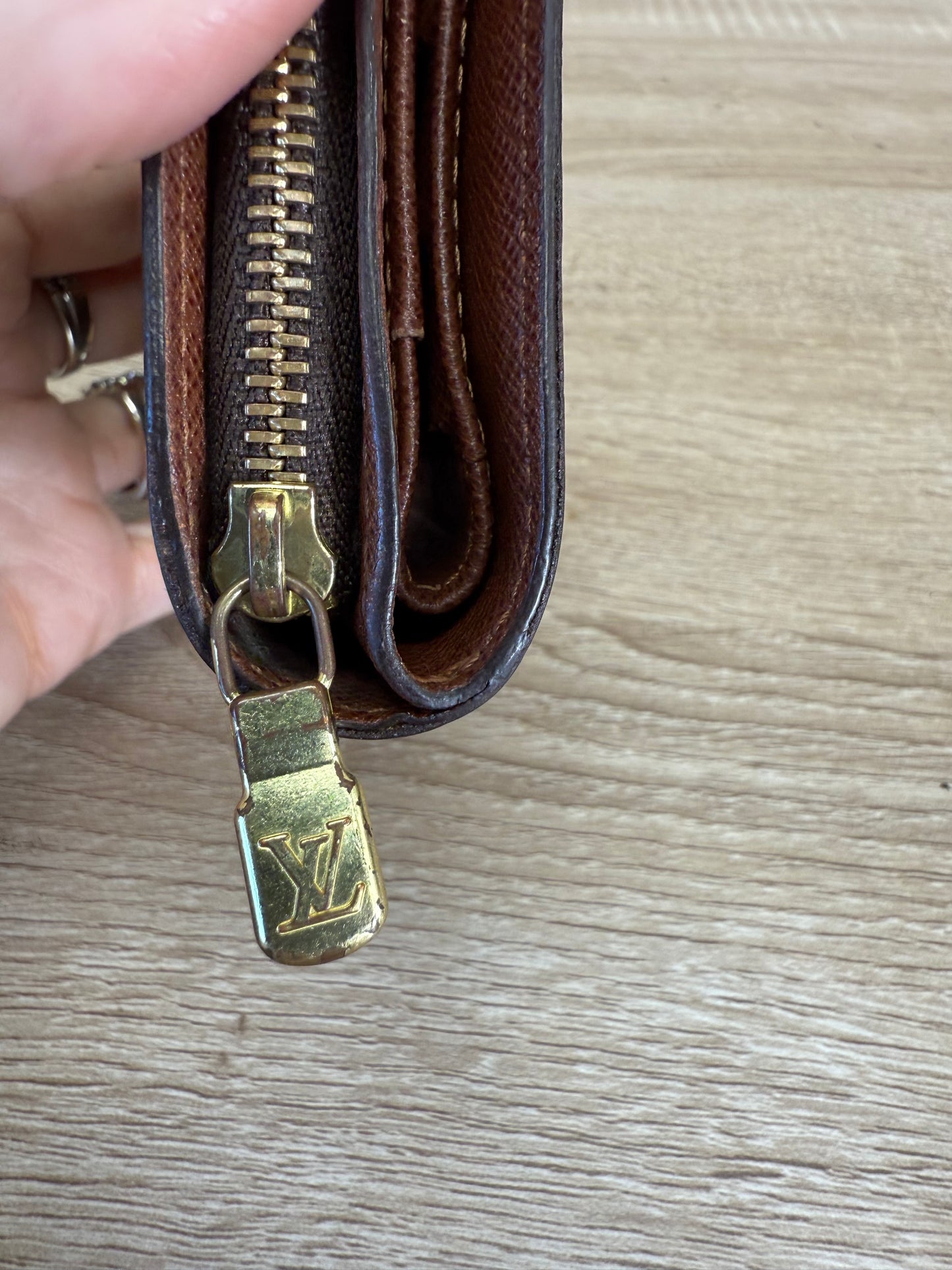 Louis Vuitton Monogram Compact Zippy Wallet