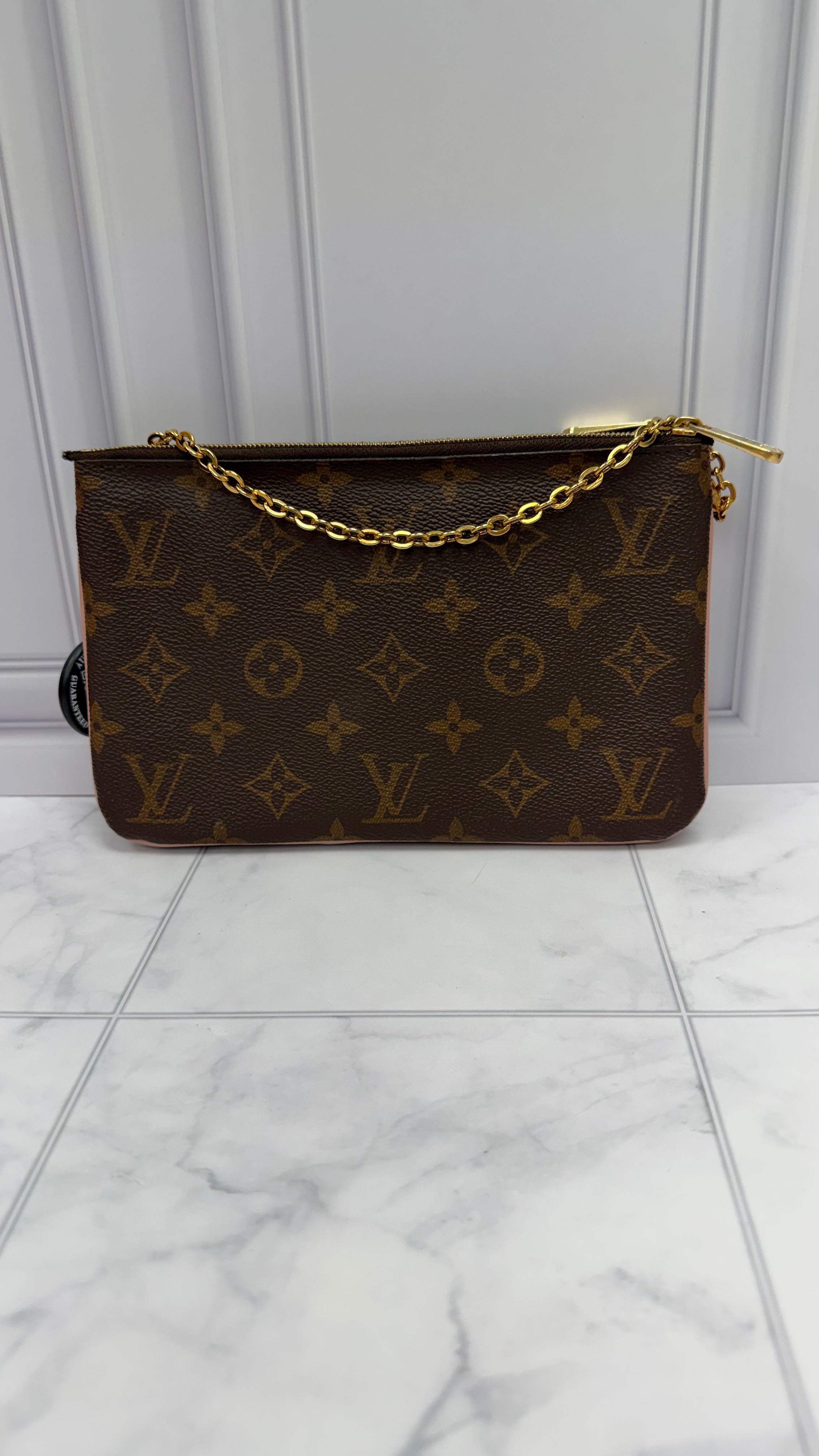 *DONS DROP* Louis Vuitton Monogram Blooming Flowers Double Zip Pochette Crossbody
